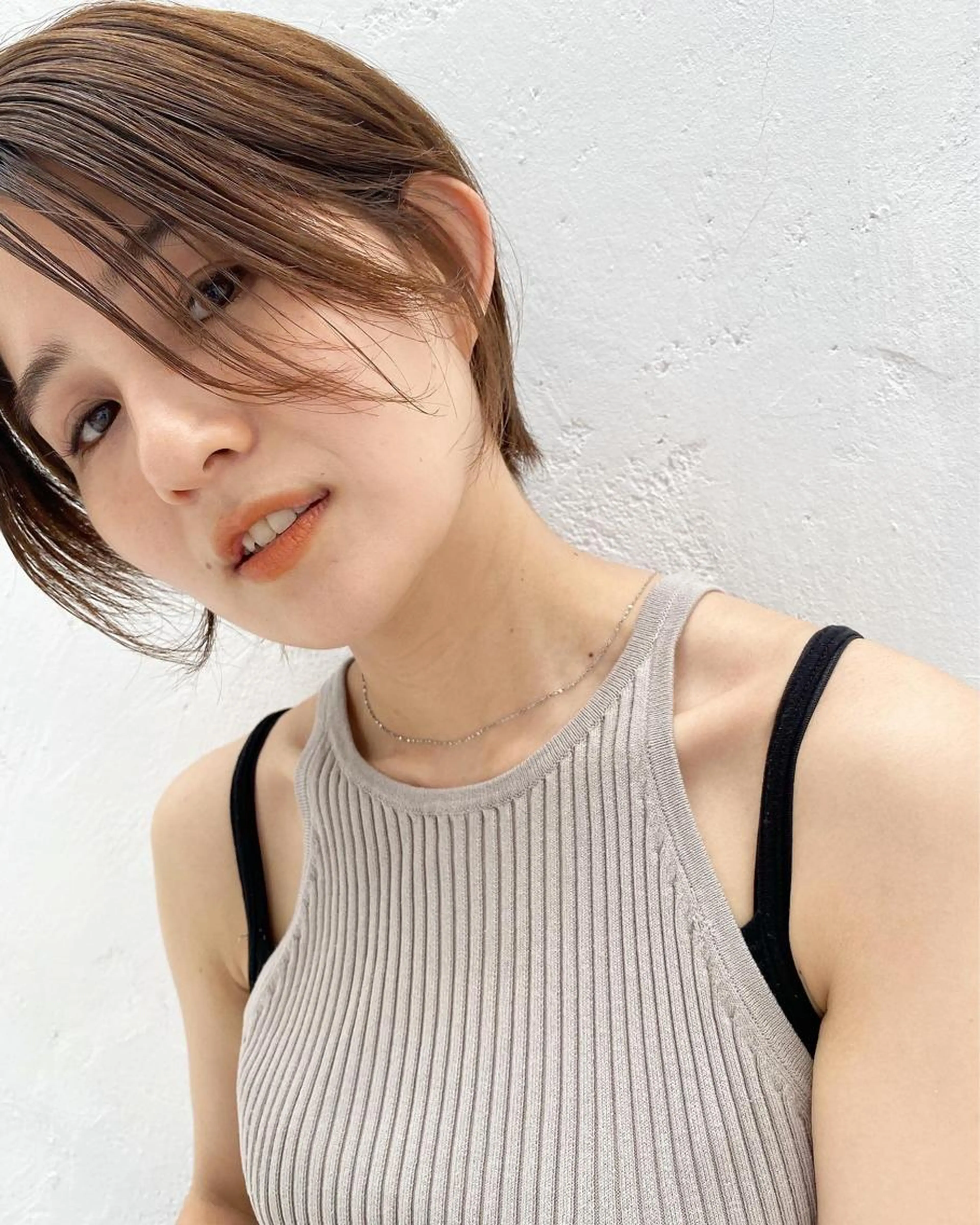 【💭ご新規様限定】小顔補正カット&デザインカラー&パーマ&オッジィオットトリートメントの写真