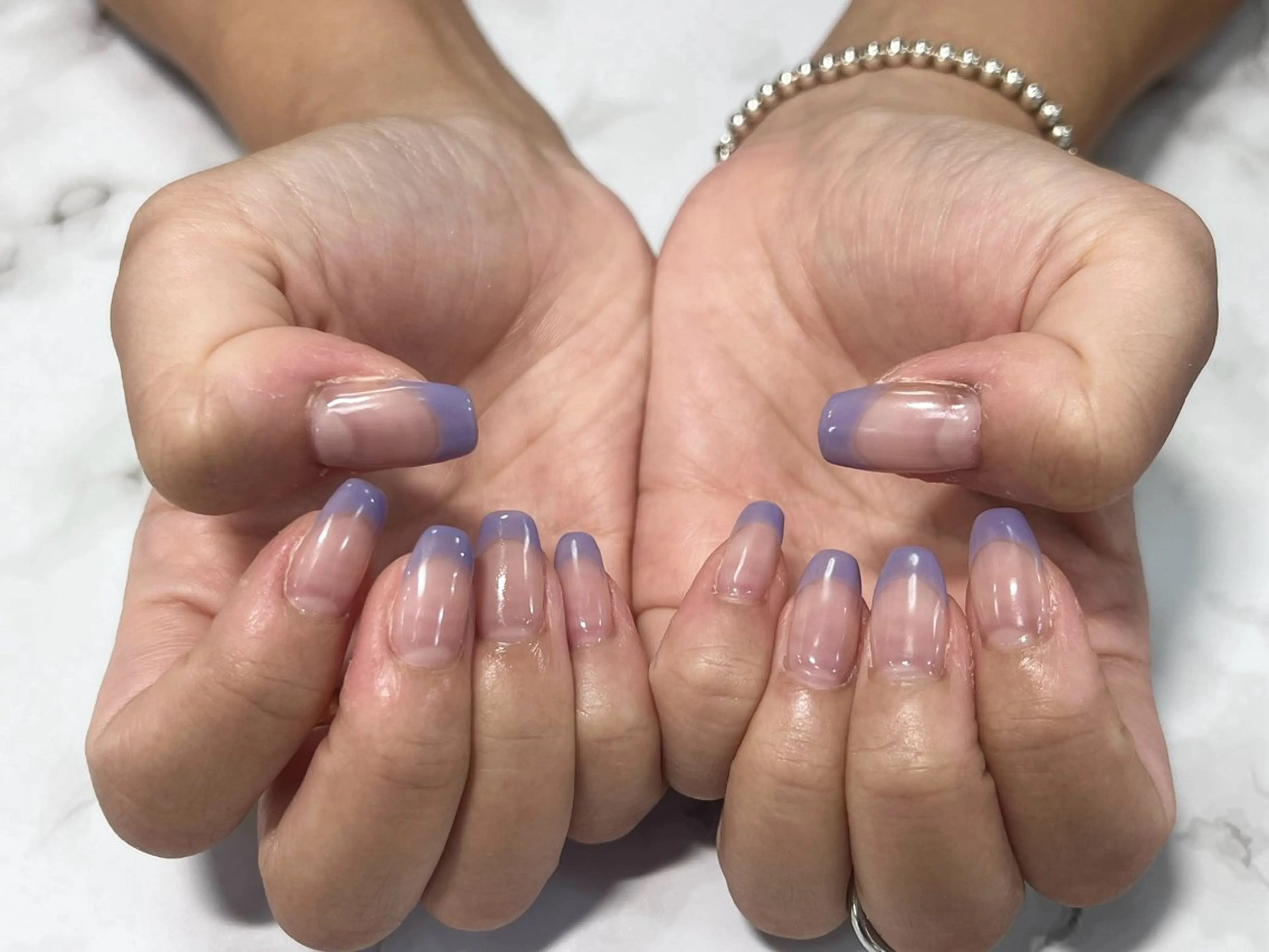 ネイル フレンチネイル 自由が丘サロン あやめ💅のネイルデザイン