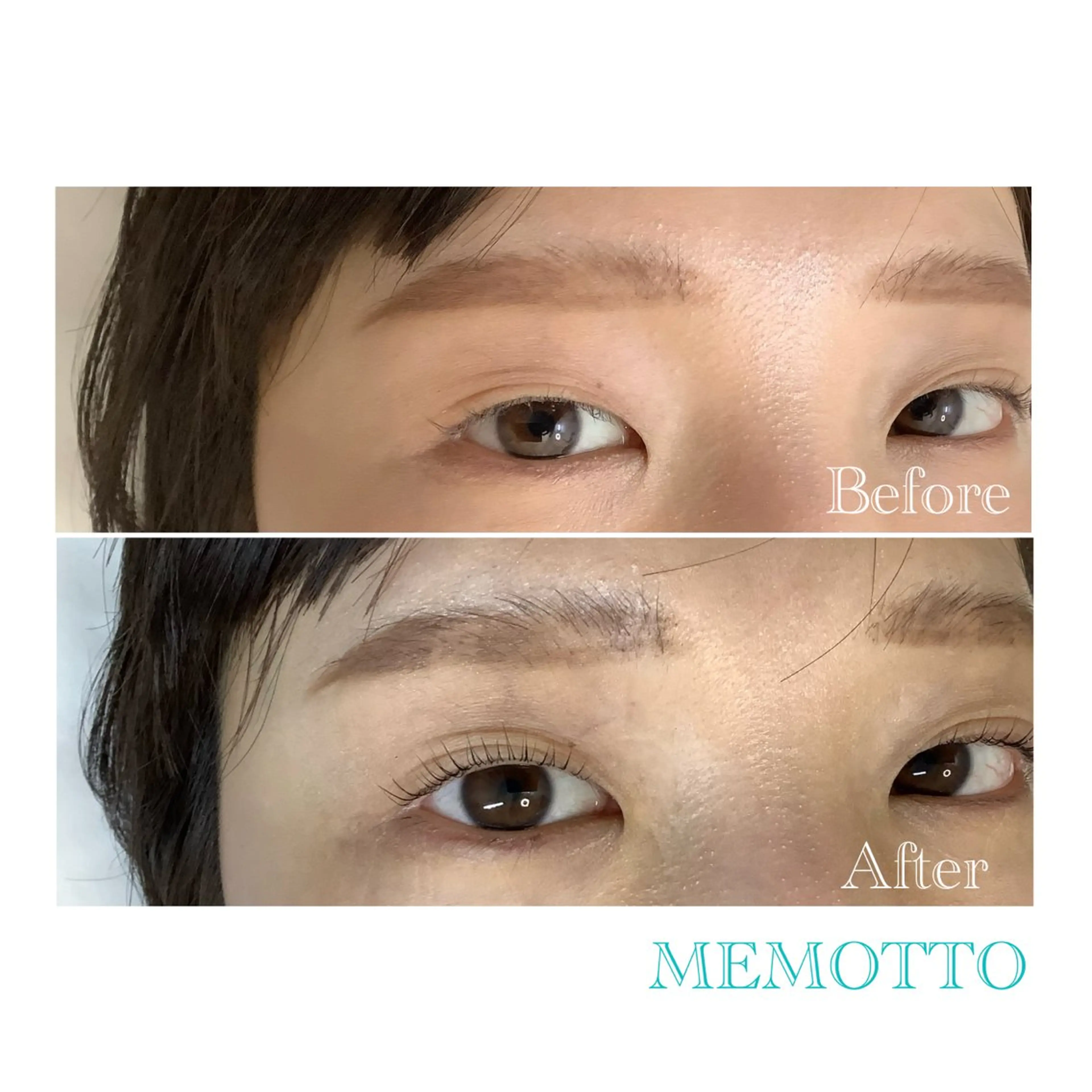 マツエク・マツパ 一重×まつ毛パーマ マツパ MEMOTTO CHIHIROのマツエク・マツパデザイン