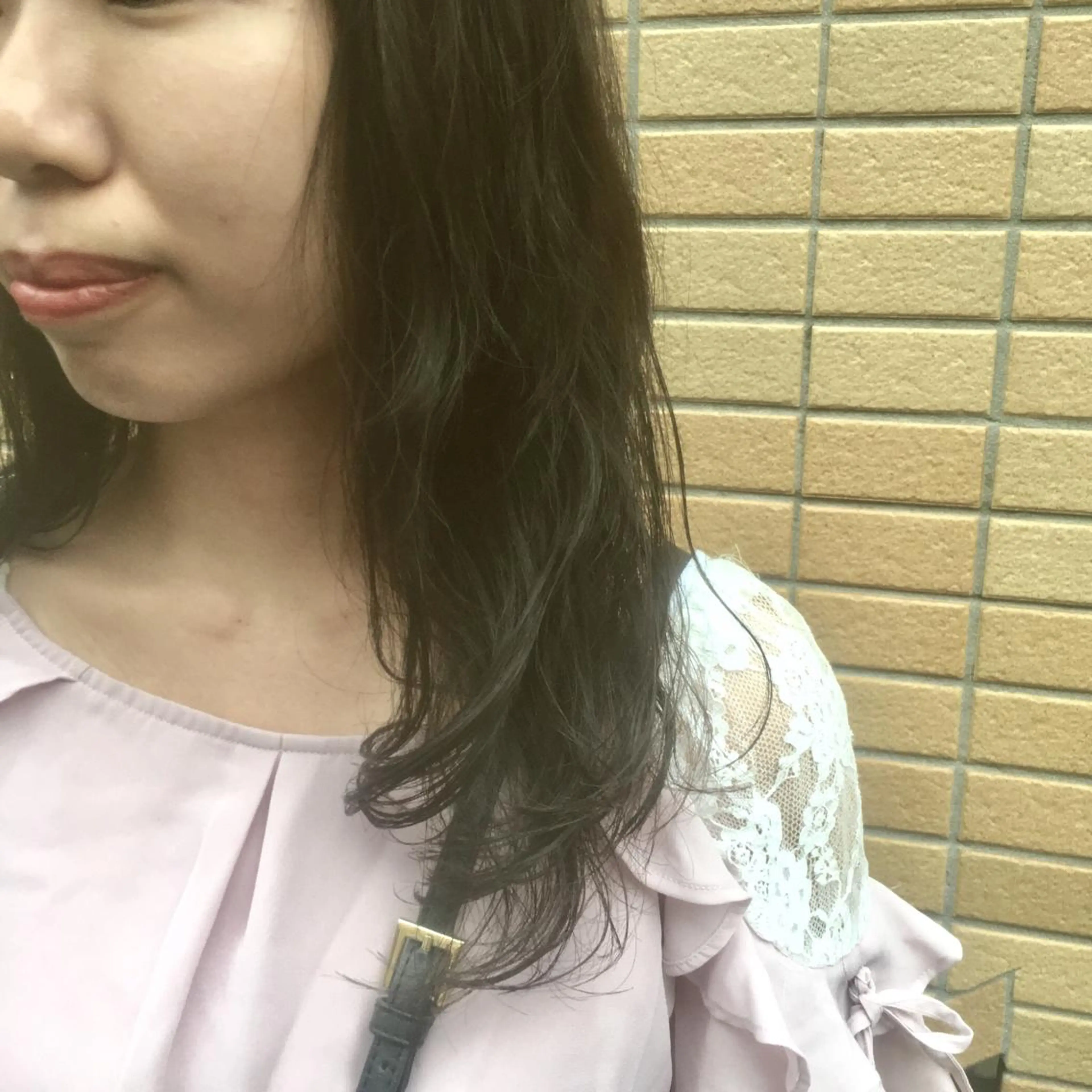 ロング カラー カット ヘアカラー トリートメント しのはら まどかのヘアスタイル