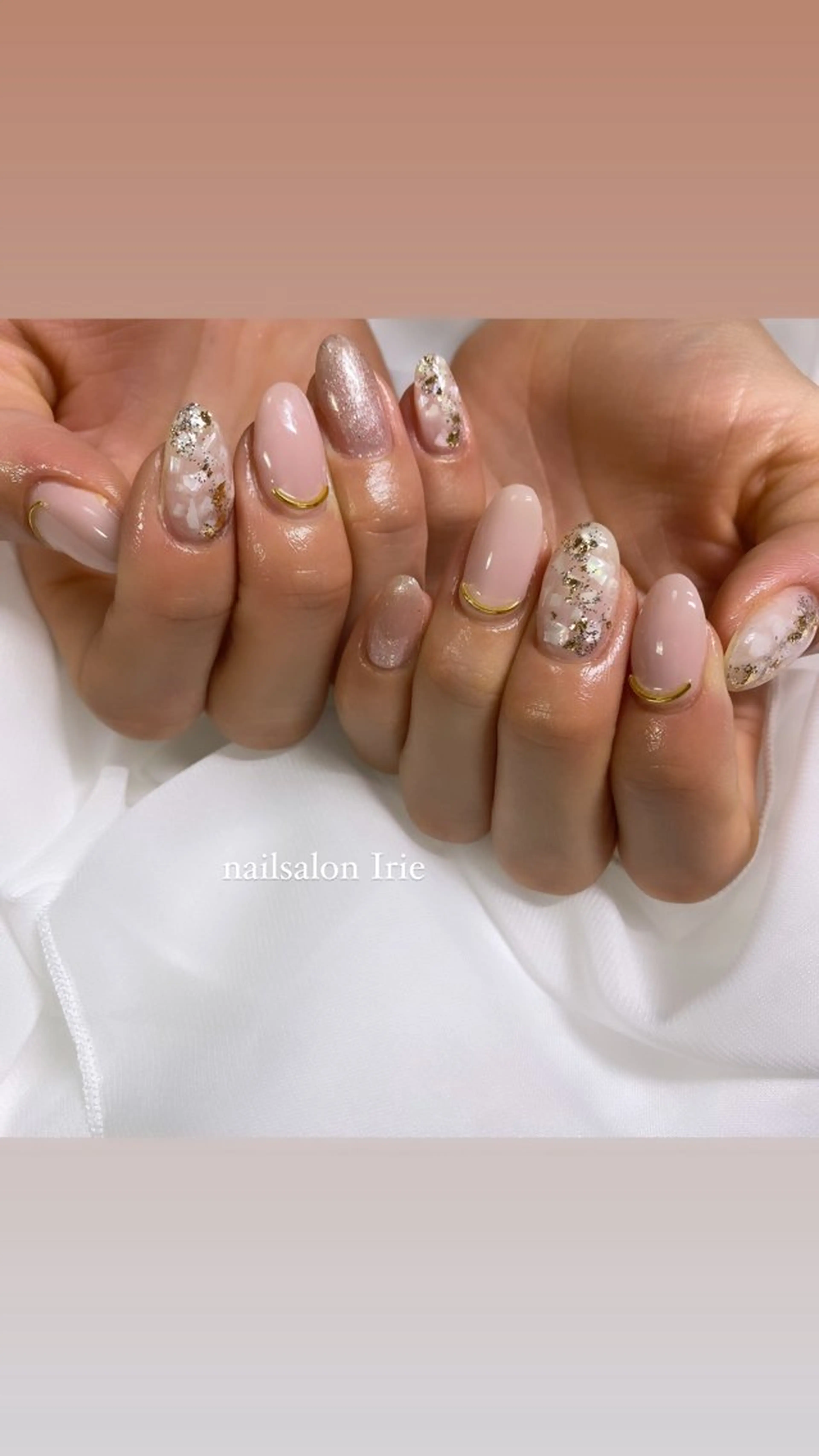 ネイル ハンドネイル 清水 絵里奈のネイルデザイン