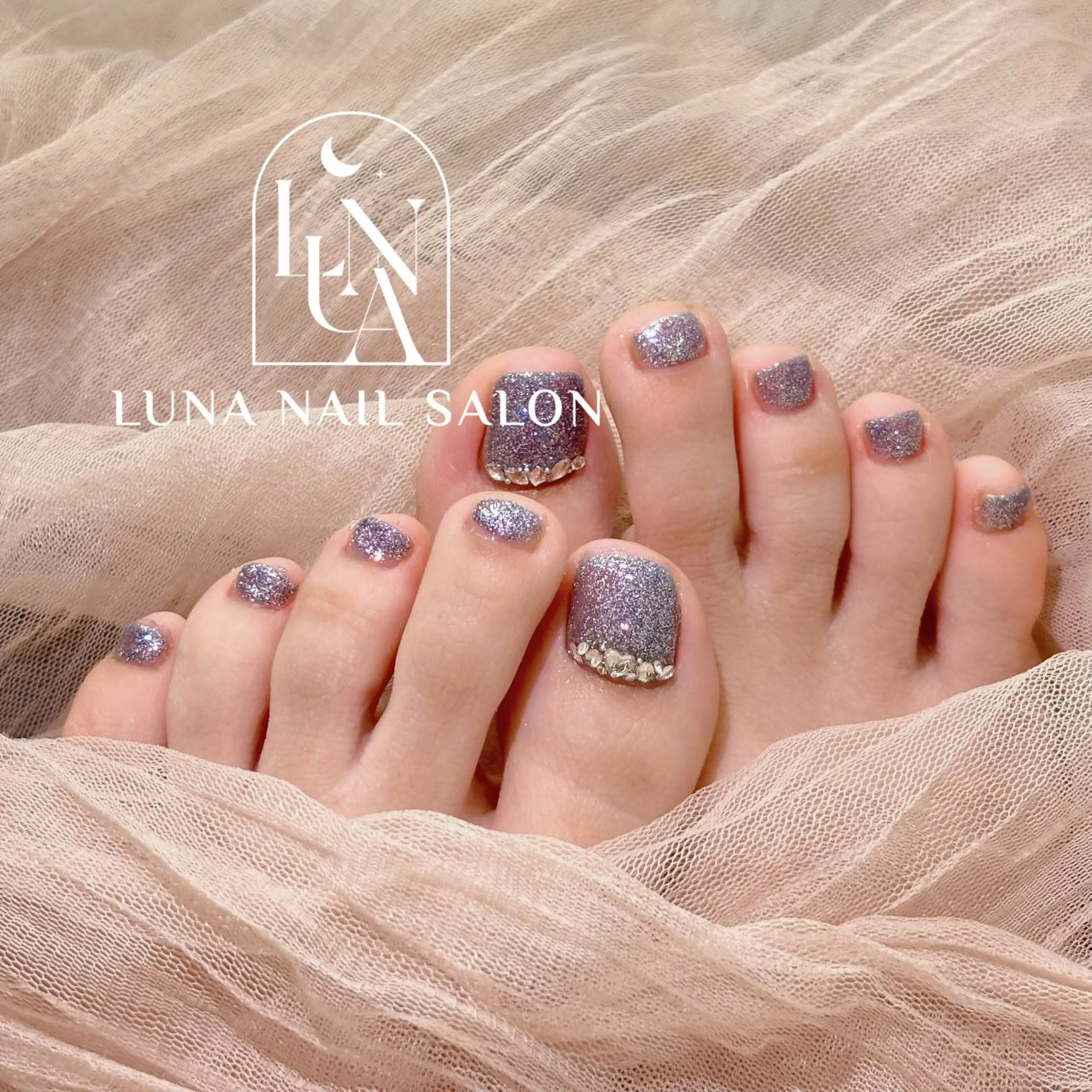 ネイル フットネイル LUNA nailsalon2のネイルデザイン