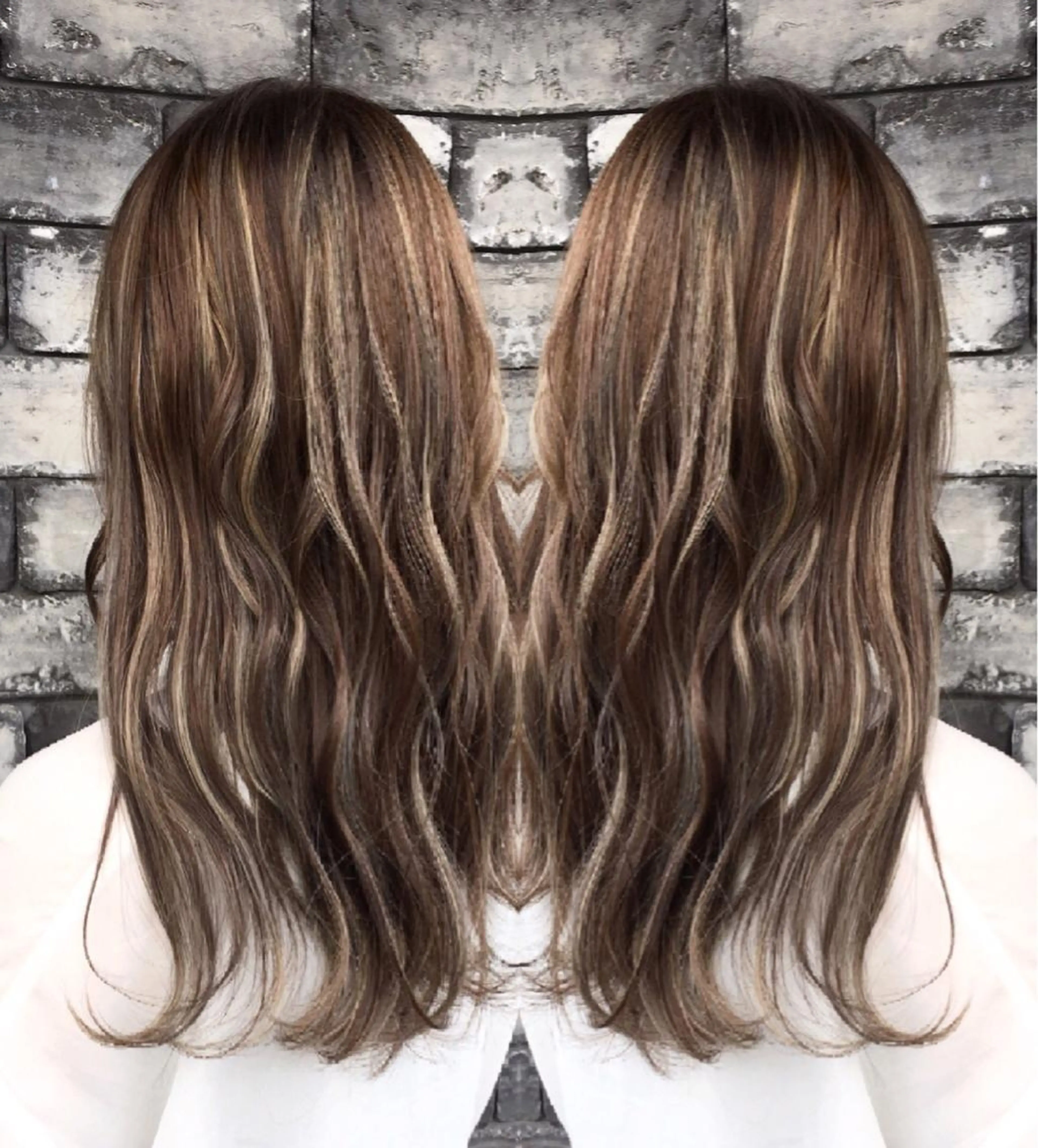 ロング 3Dハイライト 外国人風カラー ハイライト ❤️千葉県代表❤️ 店長❤️柿本翔一朗のヘアスタイル