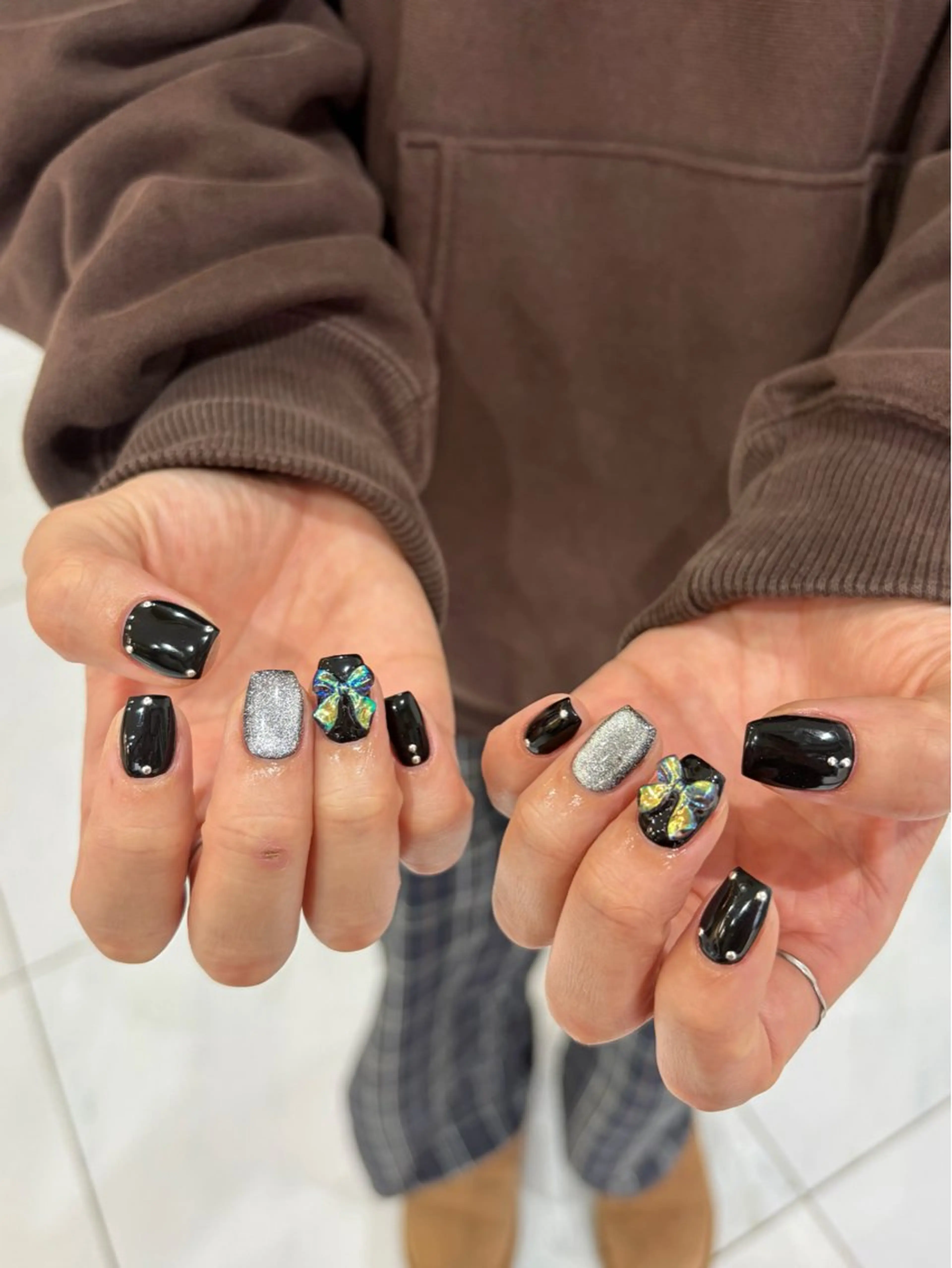 ネイル 韓国ネイル ワンカラーネイル ハンドネイル GRANDEUR焼津 Nana🦖のネイルデザイン