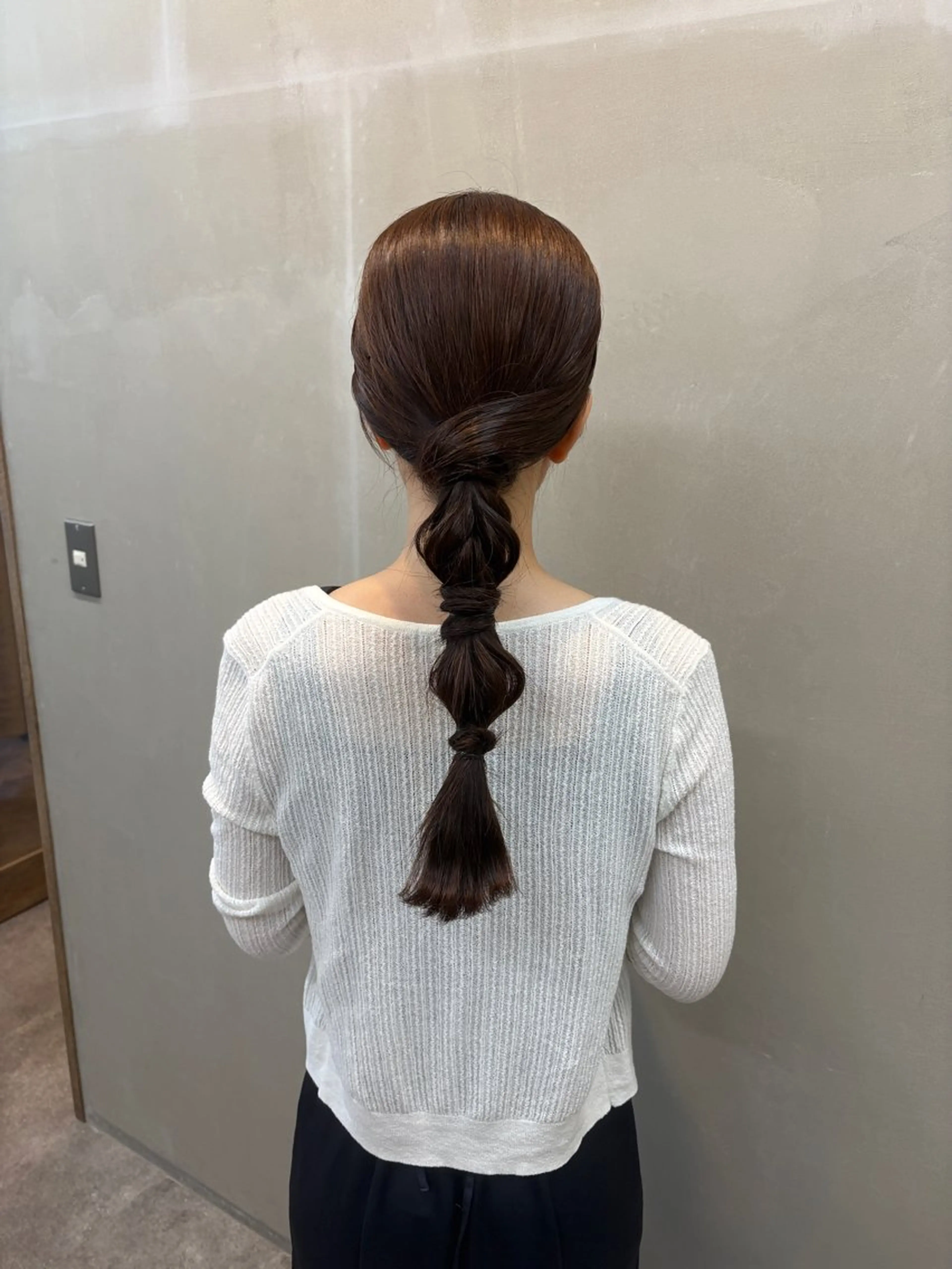 ヘアアレンジ ヤマナカ エリカのヘアスタイル