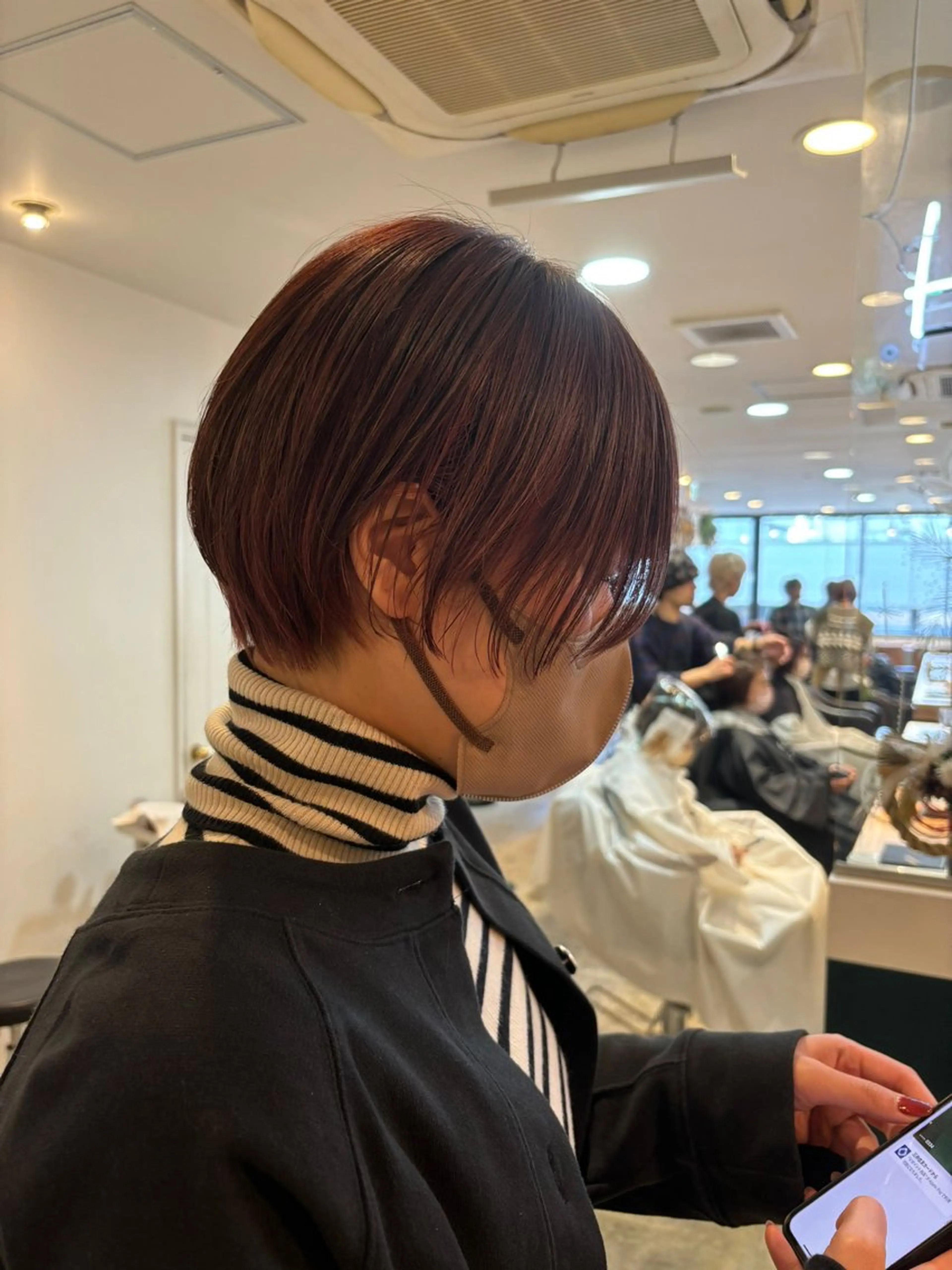 ショート 高山 鳳成のヘアスタイル