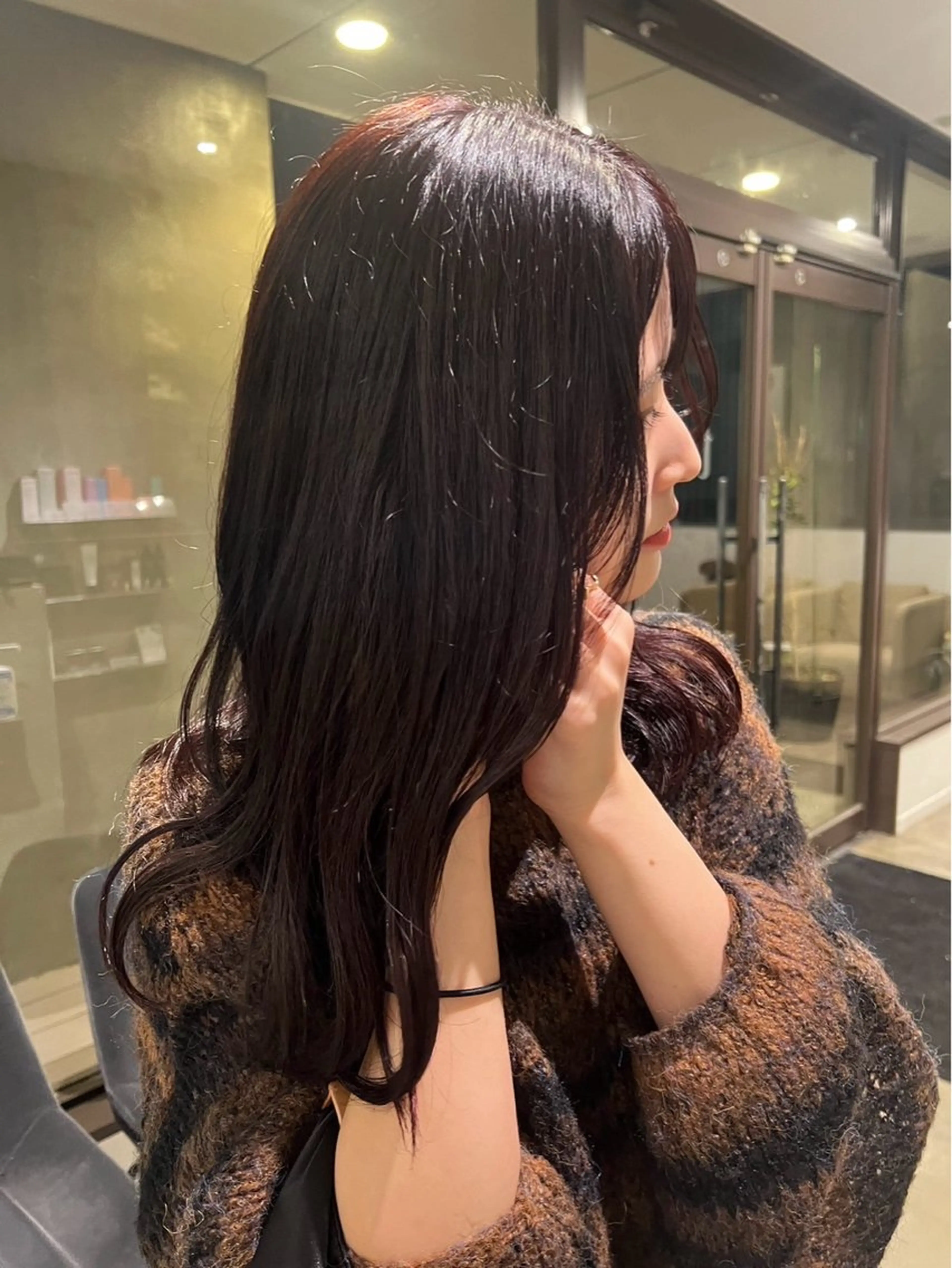 ミディアム カラー tote. 成瀬晃のヘアスタイル