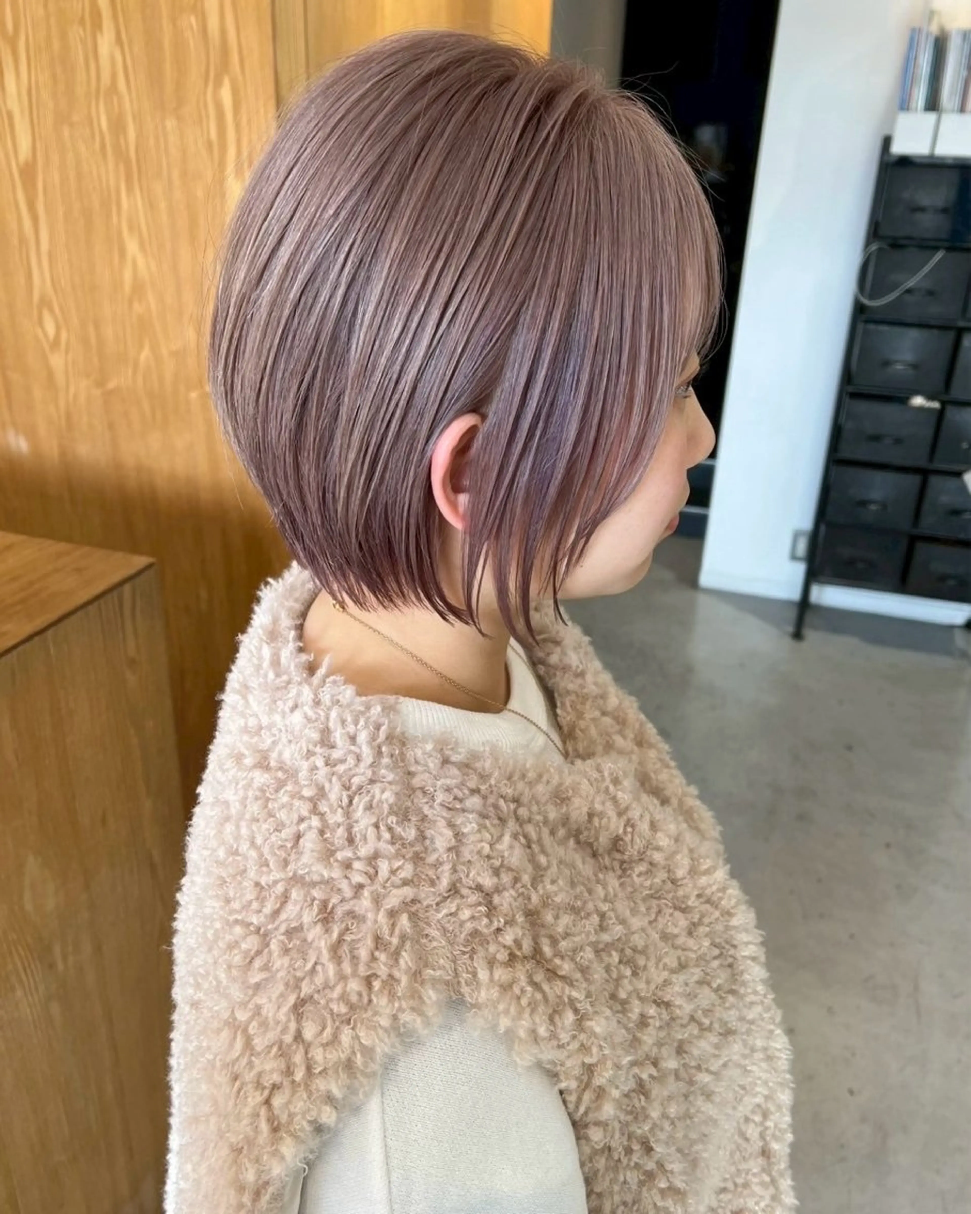 ショート カット トリートメント 林 実果のヘアスタイル
