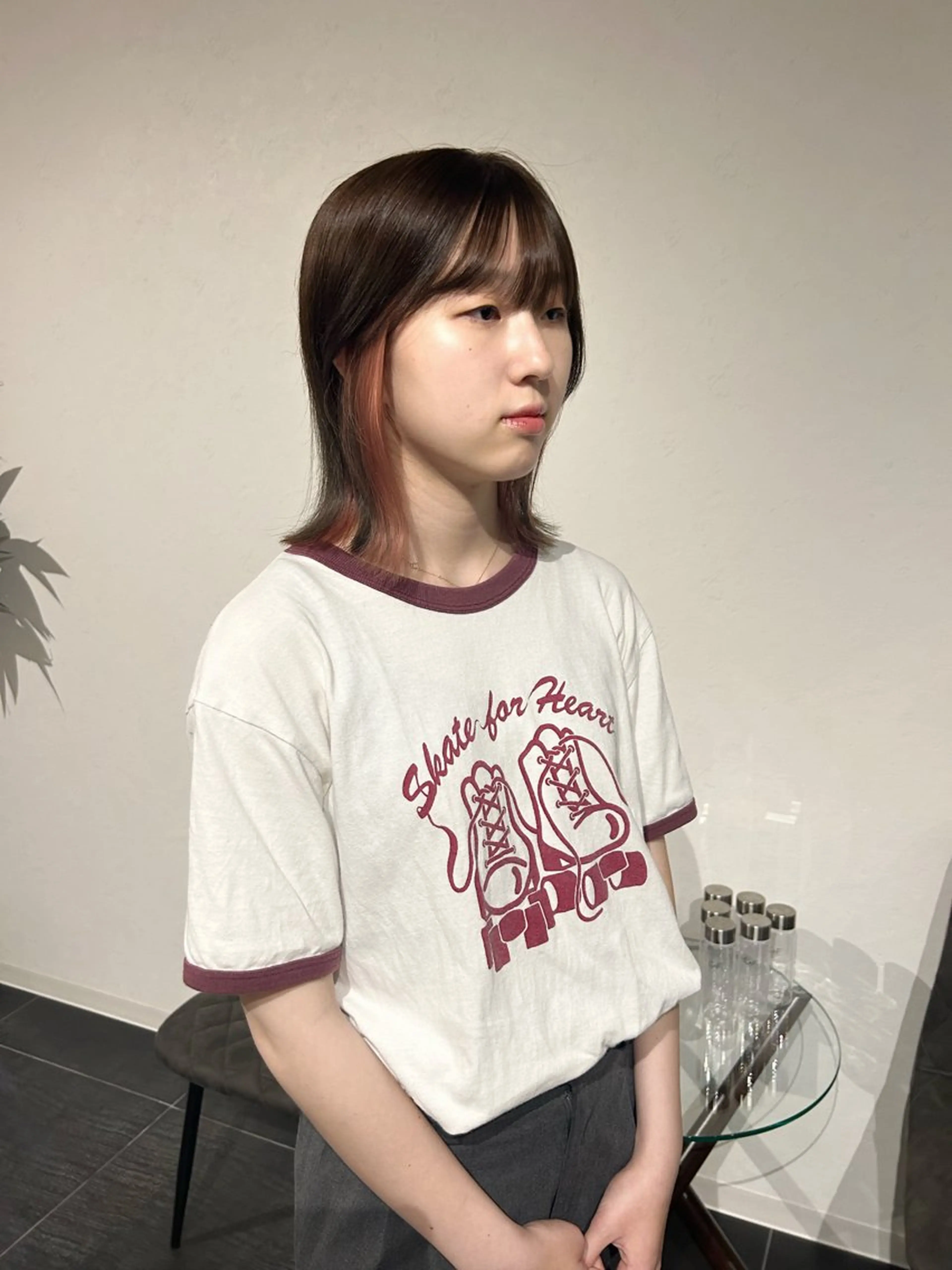 ミディアム hinano ヒナノのヘアスタイル