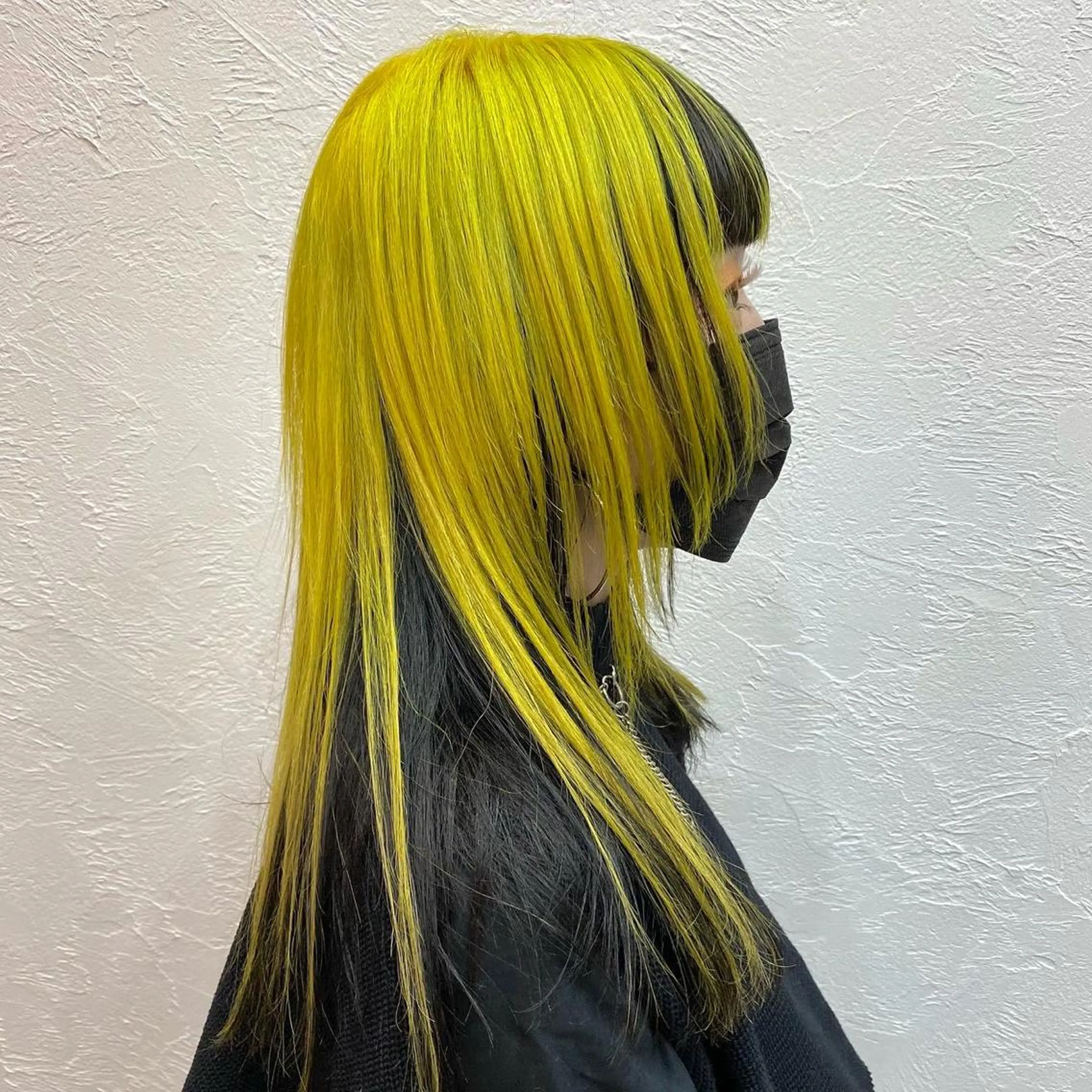 ミディアム カラー ブリーチ ケアブリーチ 透明感カラー インナーカラー イエローカラー ヘアカラー トリートメント kiki所属・中田 敏明のヘアスタイル