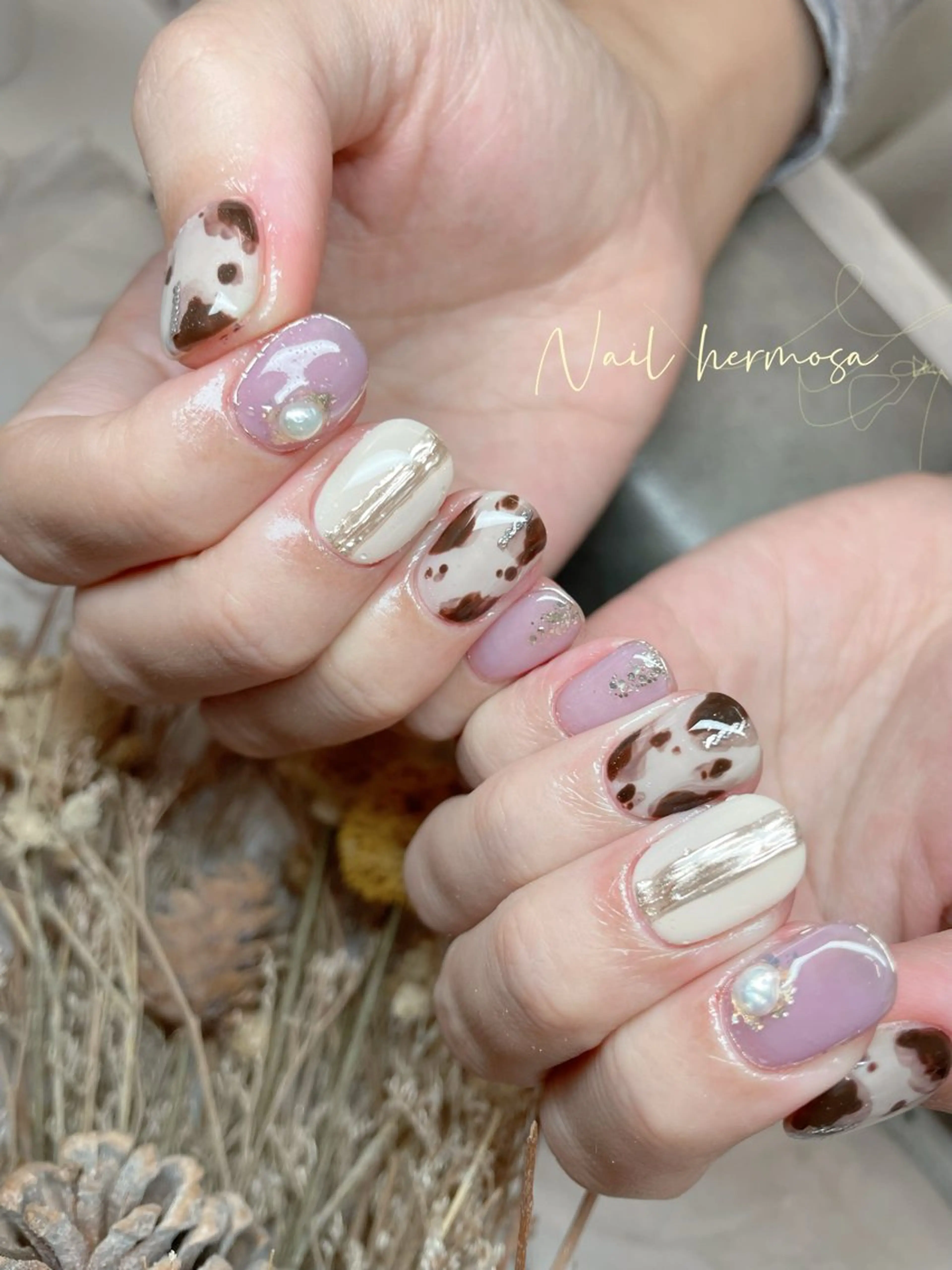 ネイル アートネイル フラッシュネイル フットネイル ジェルネイル グラデーション ハンドネイル ネイル エルモサのネイルデザイン