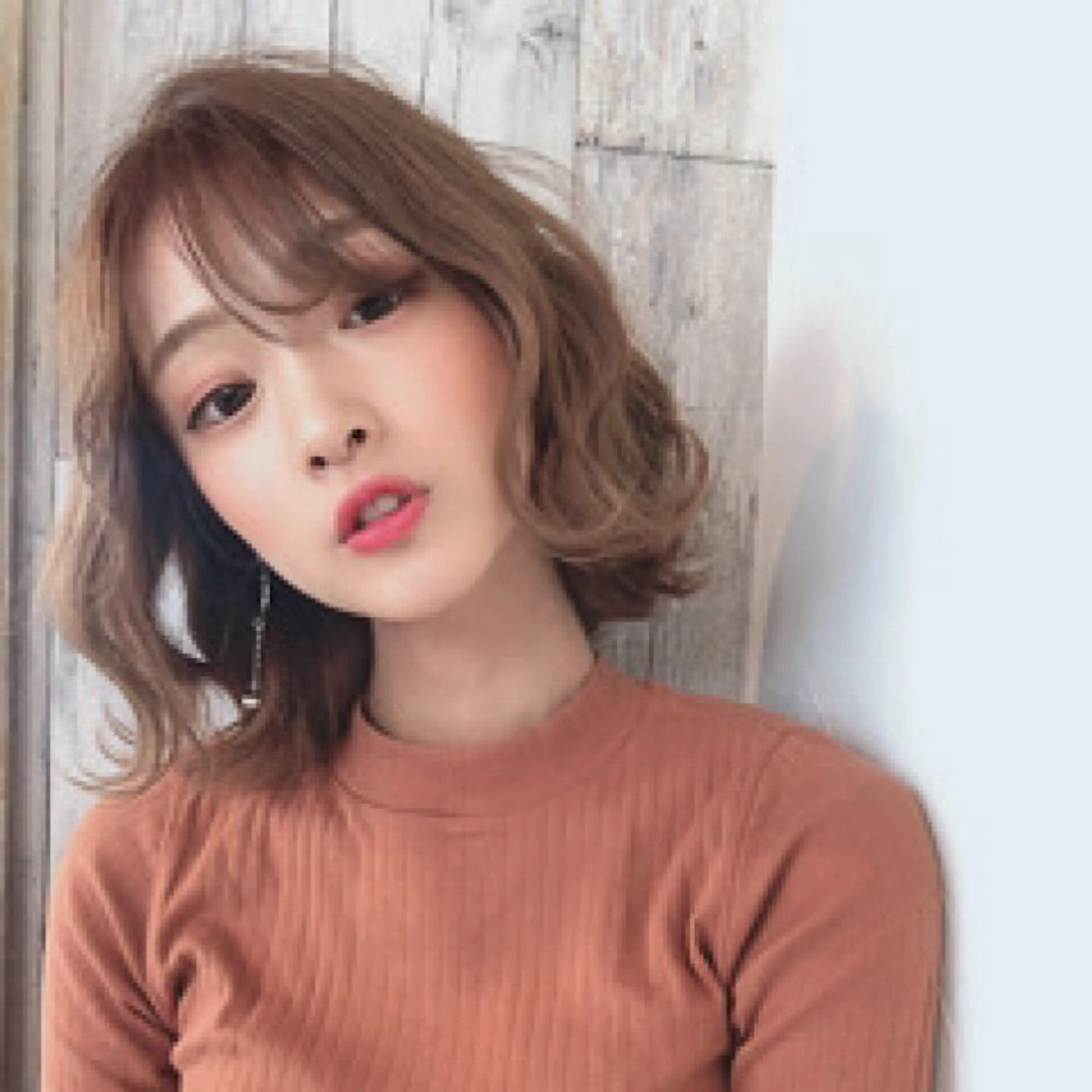 【ケアブリーチ使用】Wカラー＋最高級カラー＋ケラチンTR♪の写真