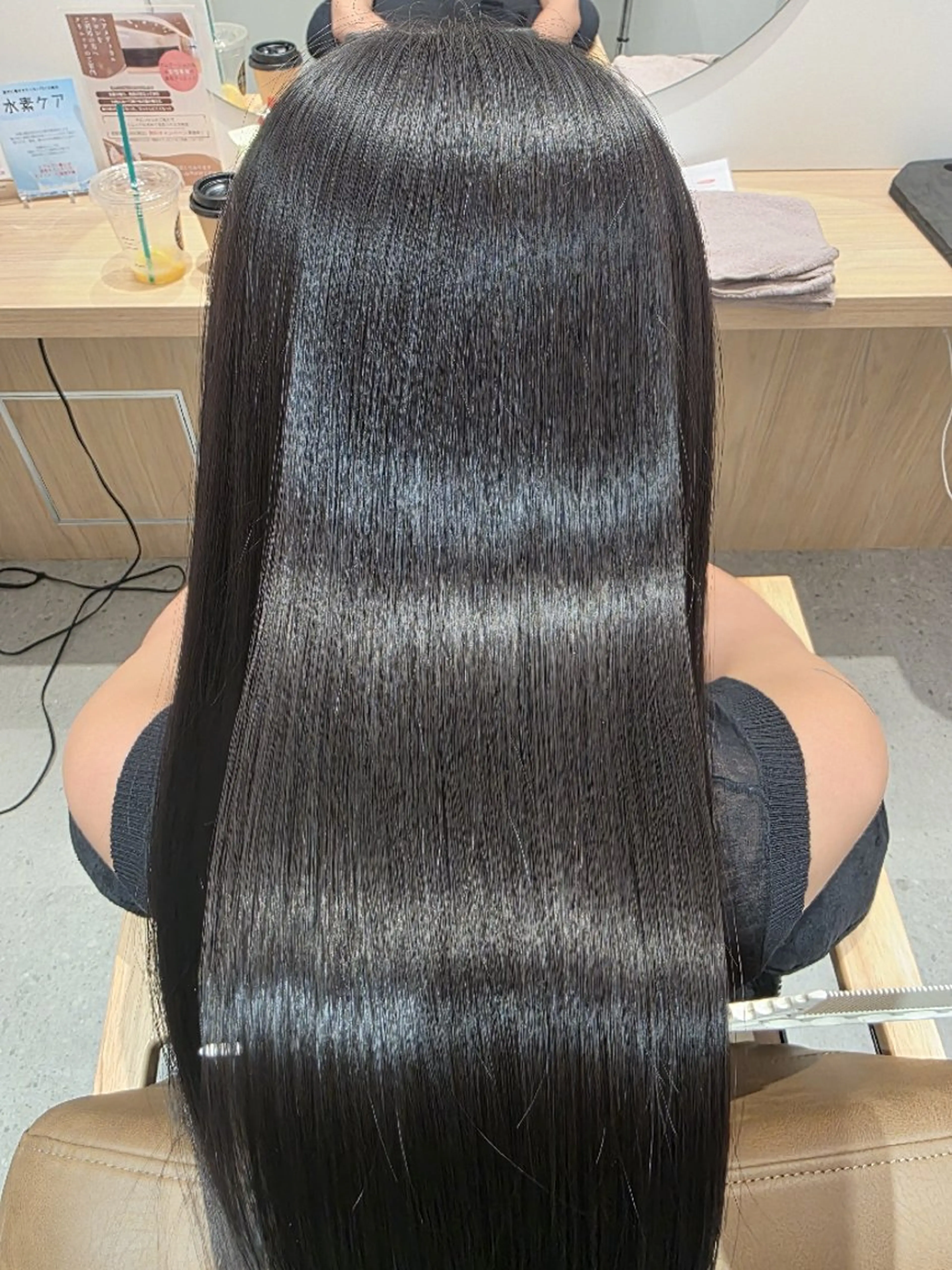 💠カラー人気No.2💠カット+ヒアルロン酸カラー+高濃度TR ￥19,800→￥15,840の写真