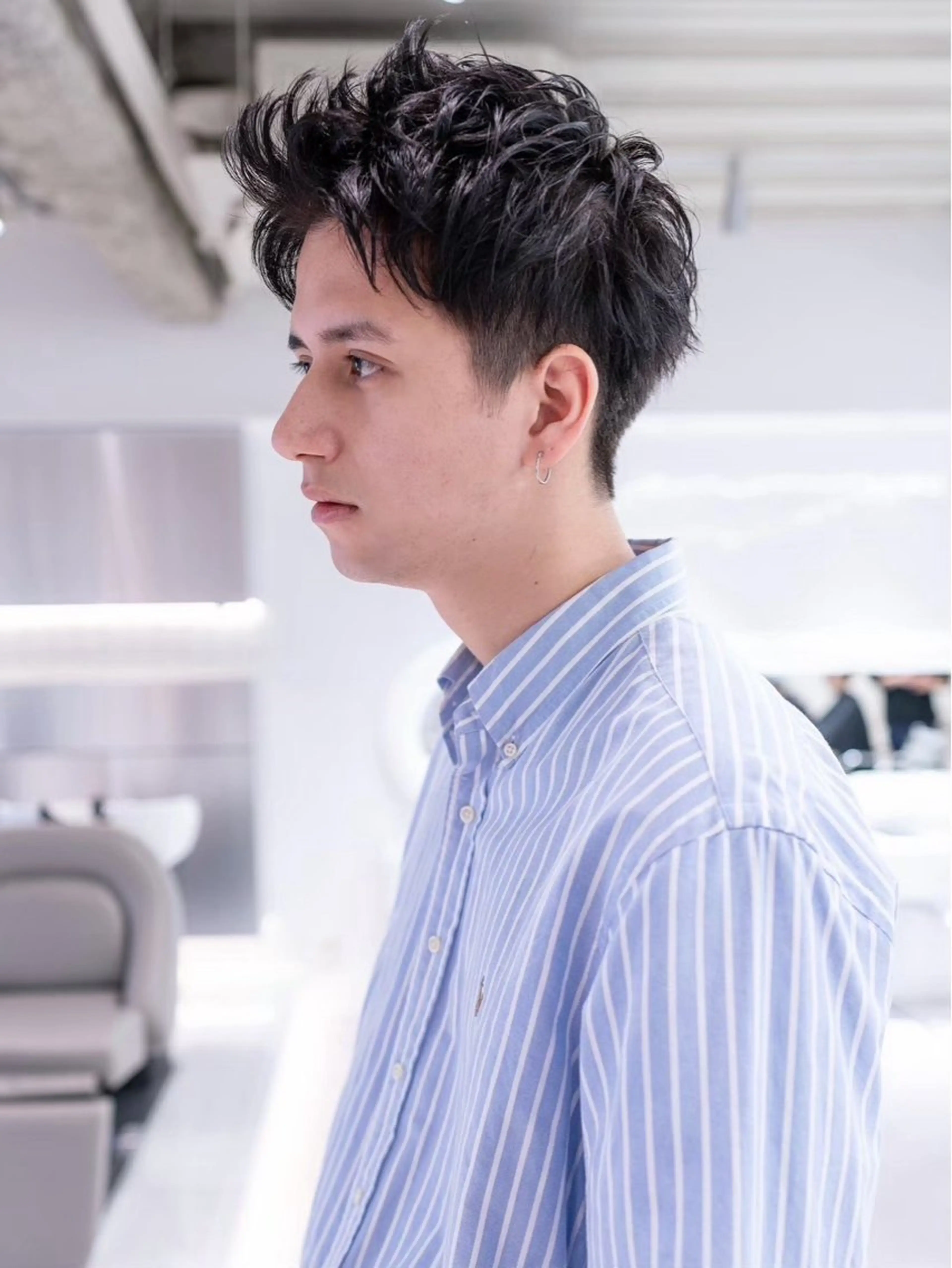 メンズ いがらし ふうらのヘアスタイル