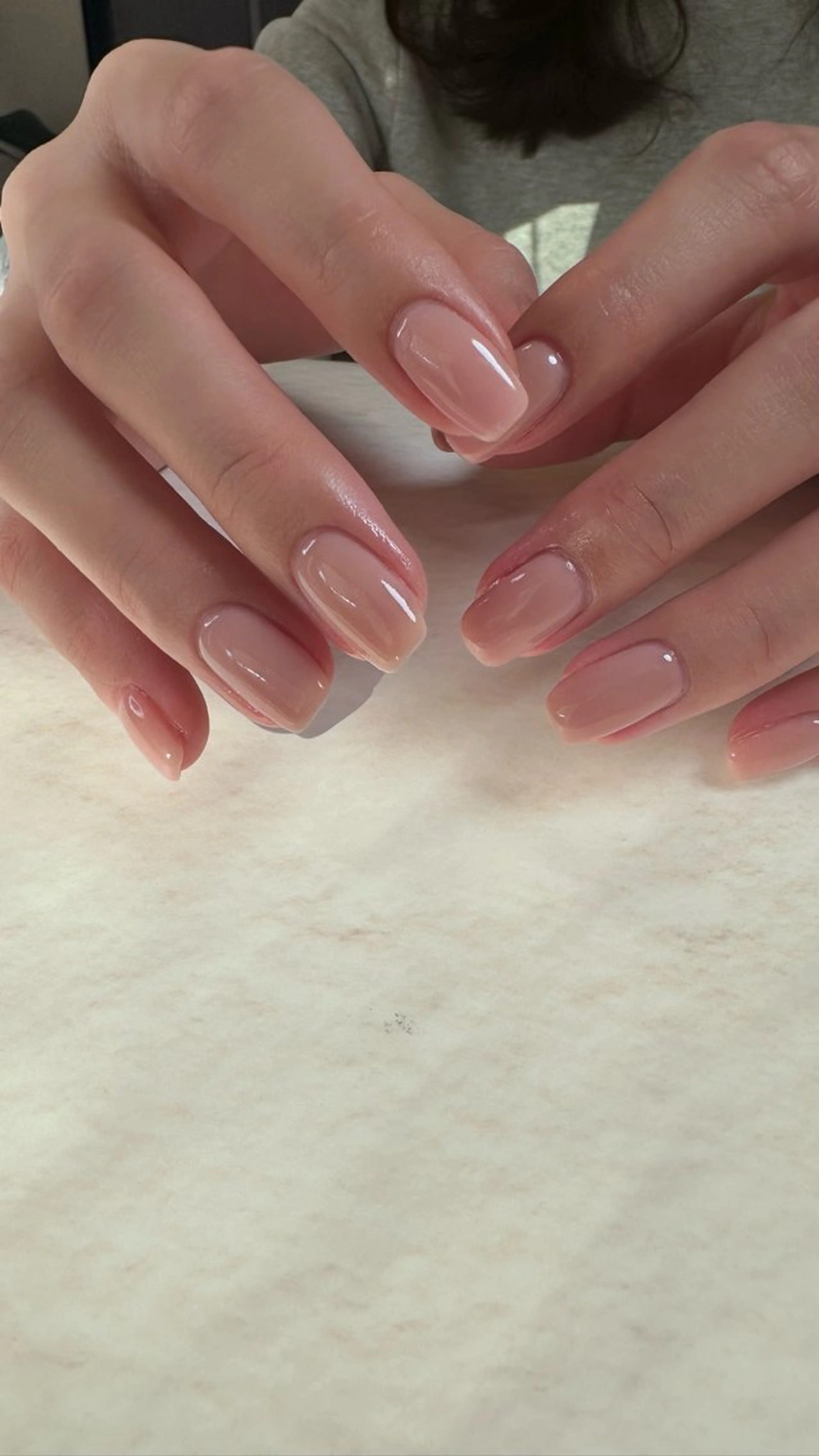 ネイル ワンカラーネイル ハンドネイル ハンドケア Atelier Ariのネイルデザイン