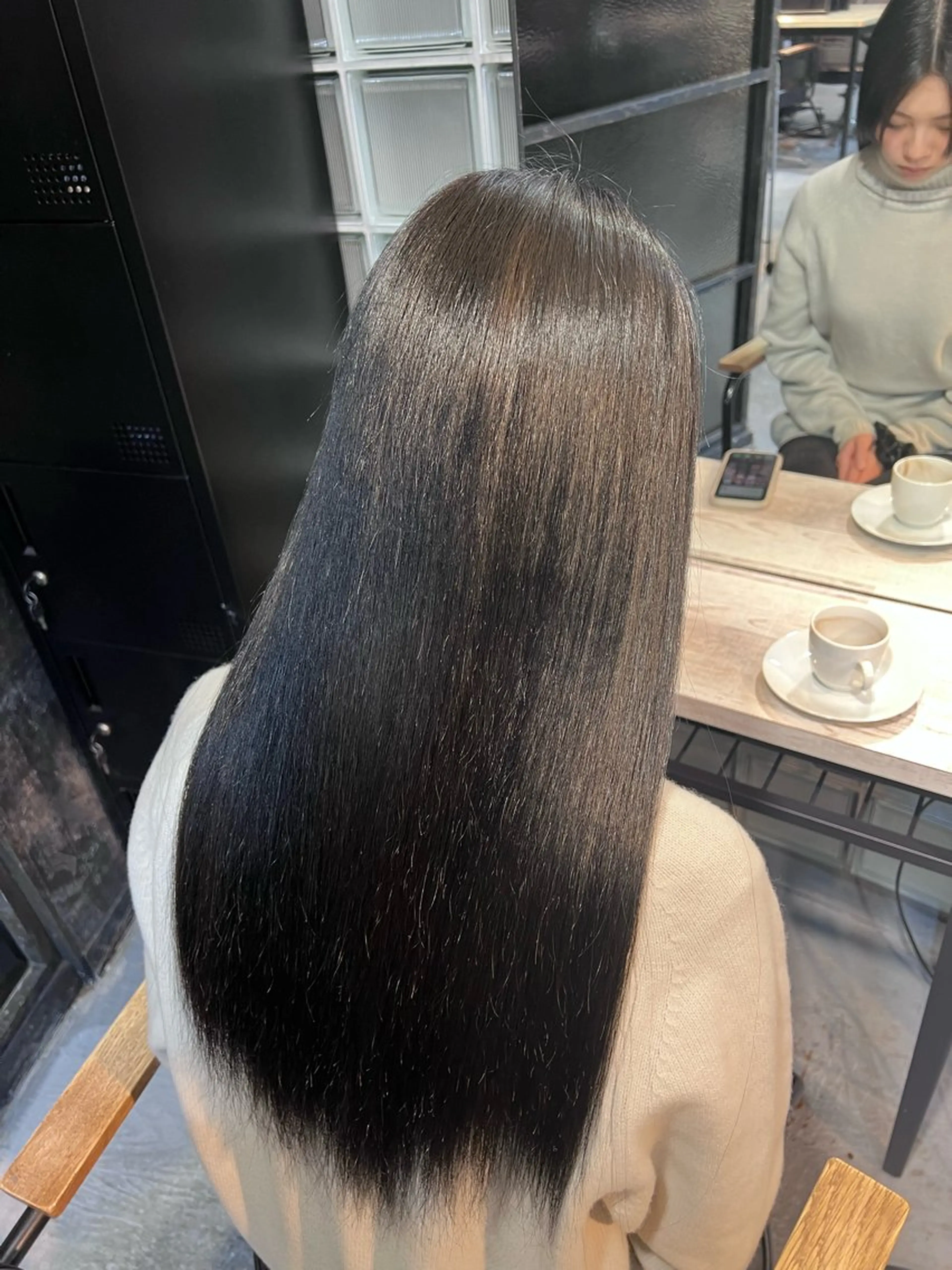 セミロング 🫐ハイトーンカラー /RIRIKA🌻のヘアスタイル