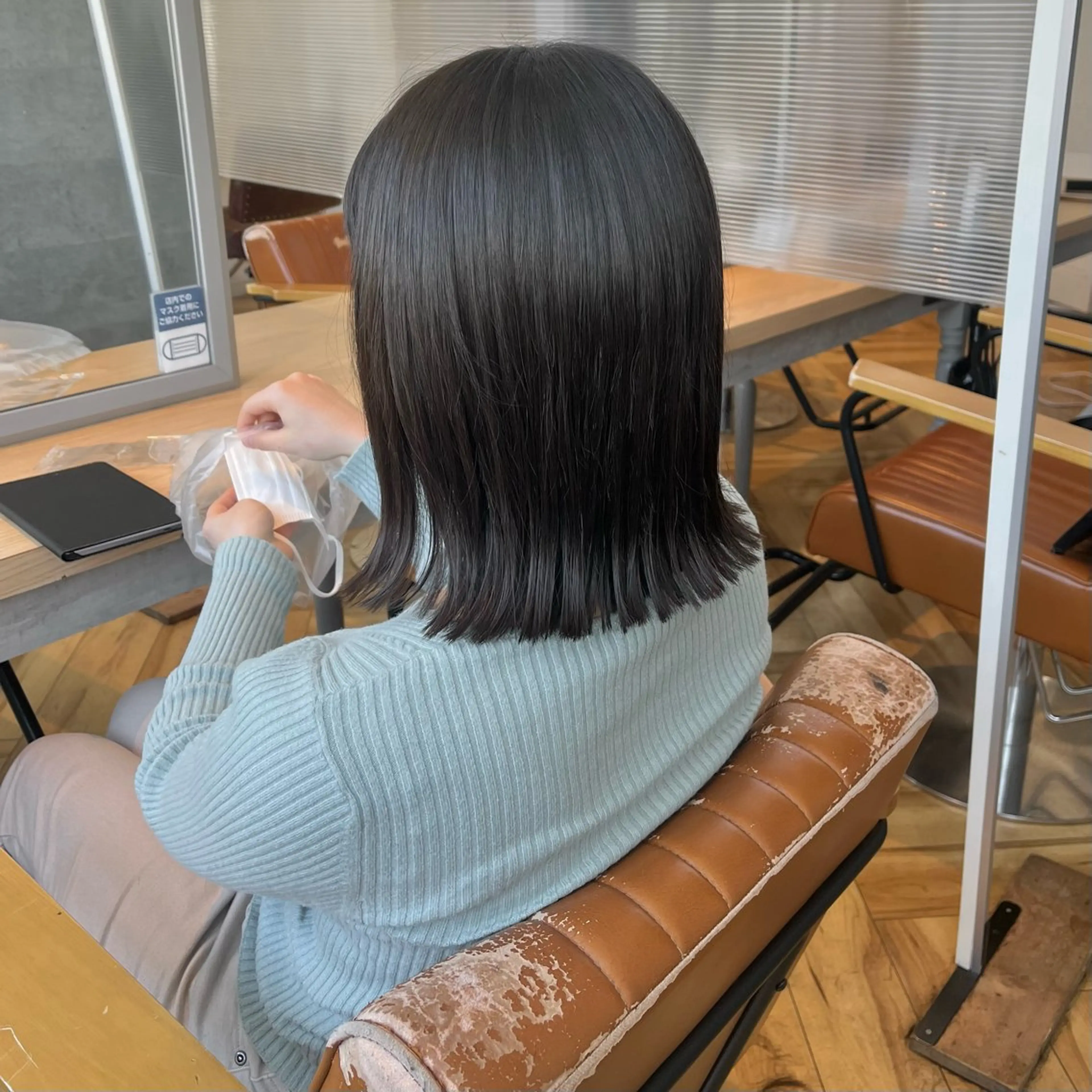 ミディアム ボブ 外ハネヘア ROMA銀座店所属・小林 萌生のヘアスタイル