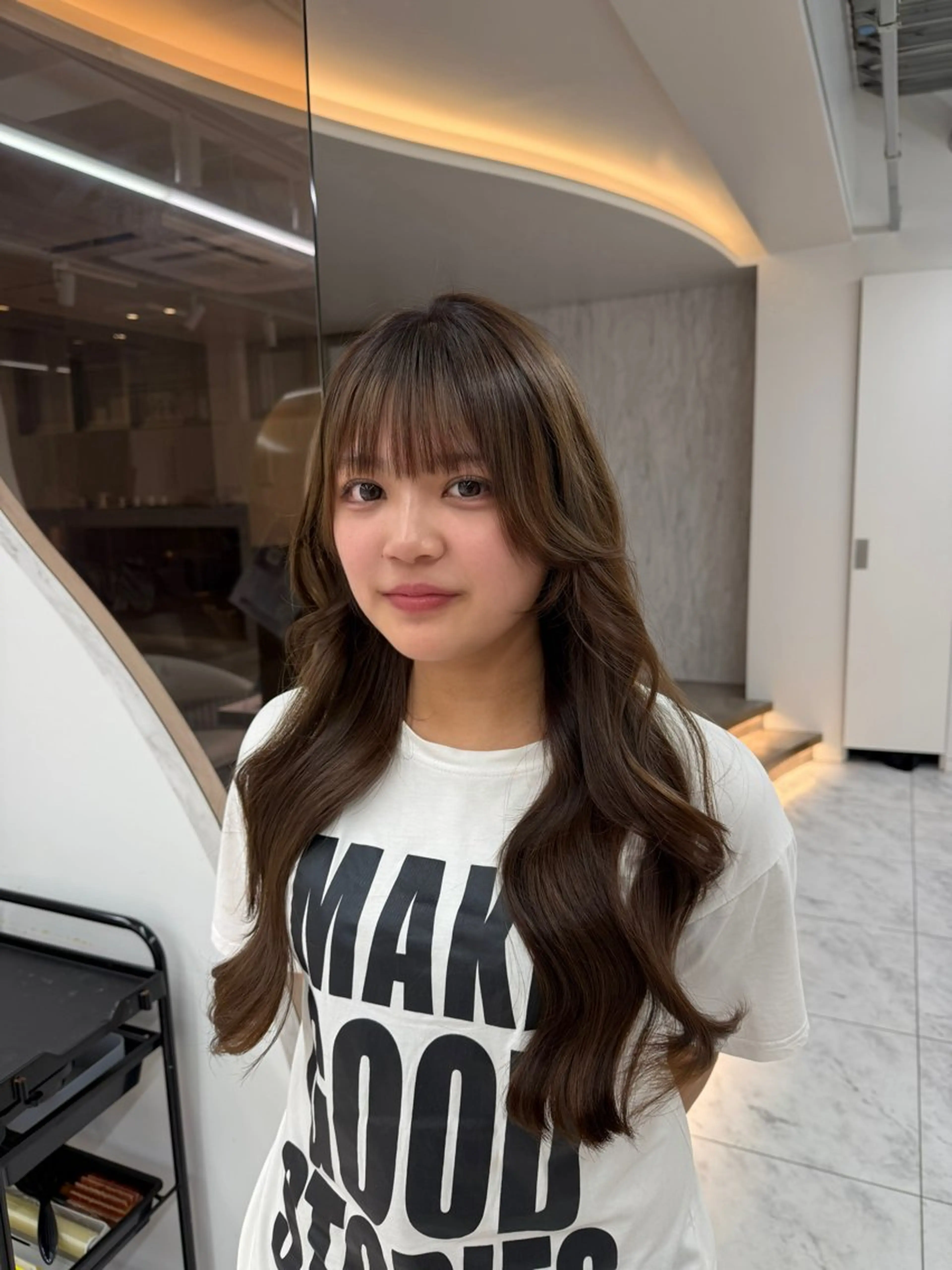ロング カラー ann 🥣💕🪽ྀིのヘアスタイル