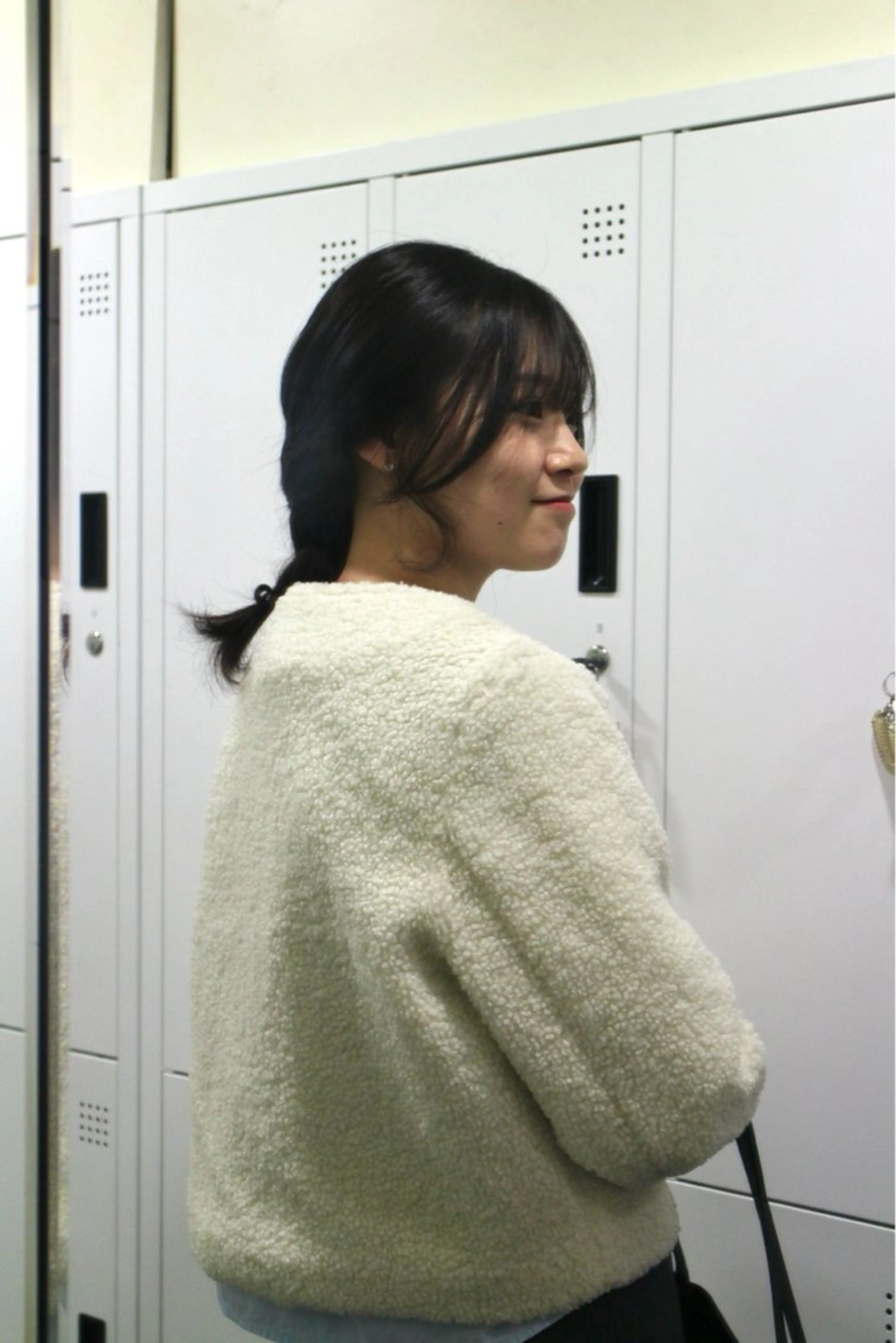 セミロング カラー カーリーパーマ/ 透明ｶﾗｰ/MIKUのヘアスタイル