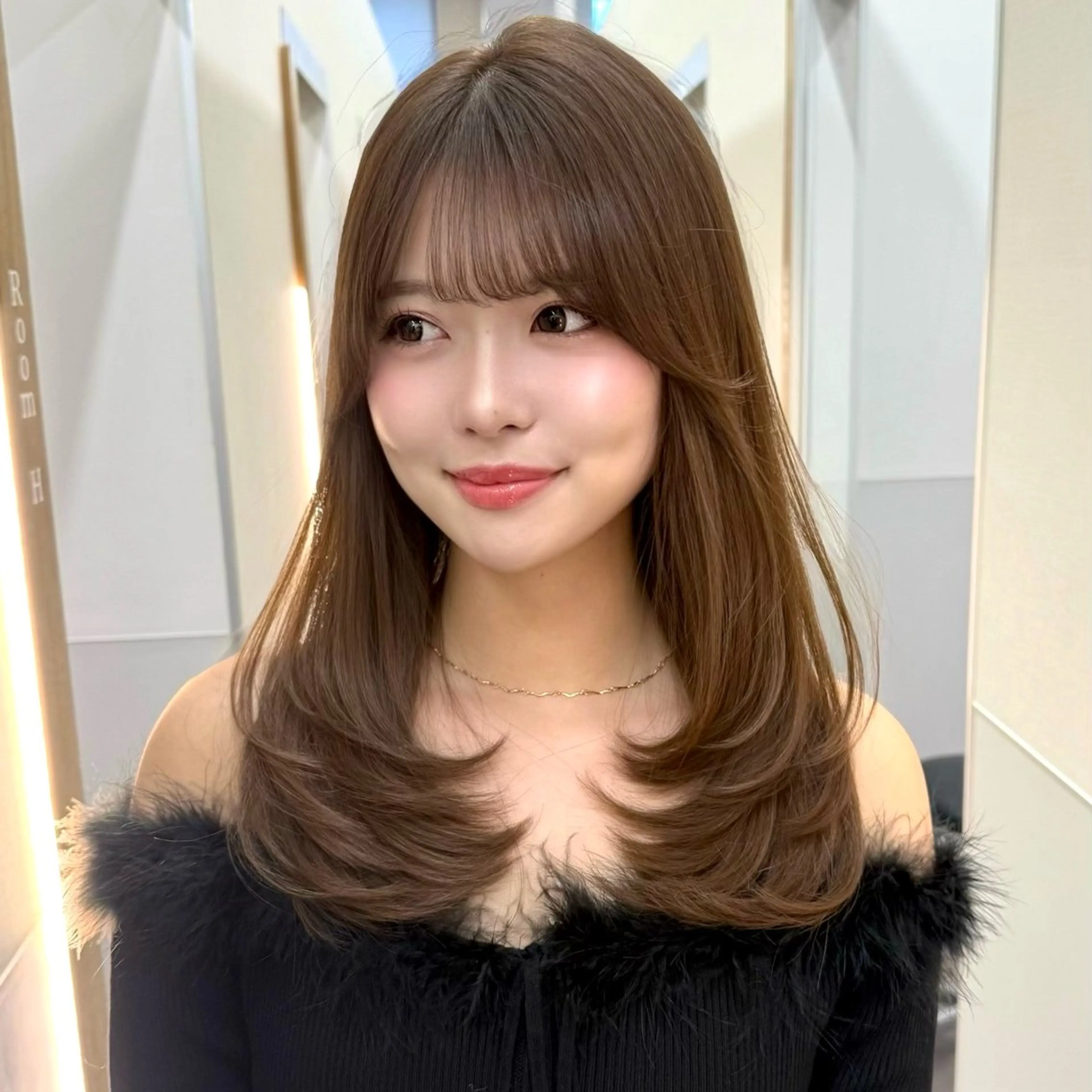 【🌟当日限定 特別クーポン🌟】韓国レイヤーカット🇰🇷➕透明感カラー❄️✨️の写真