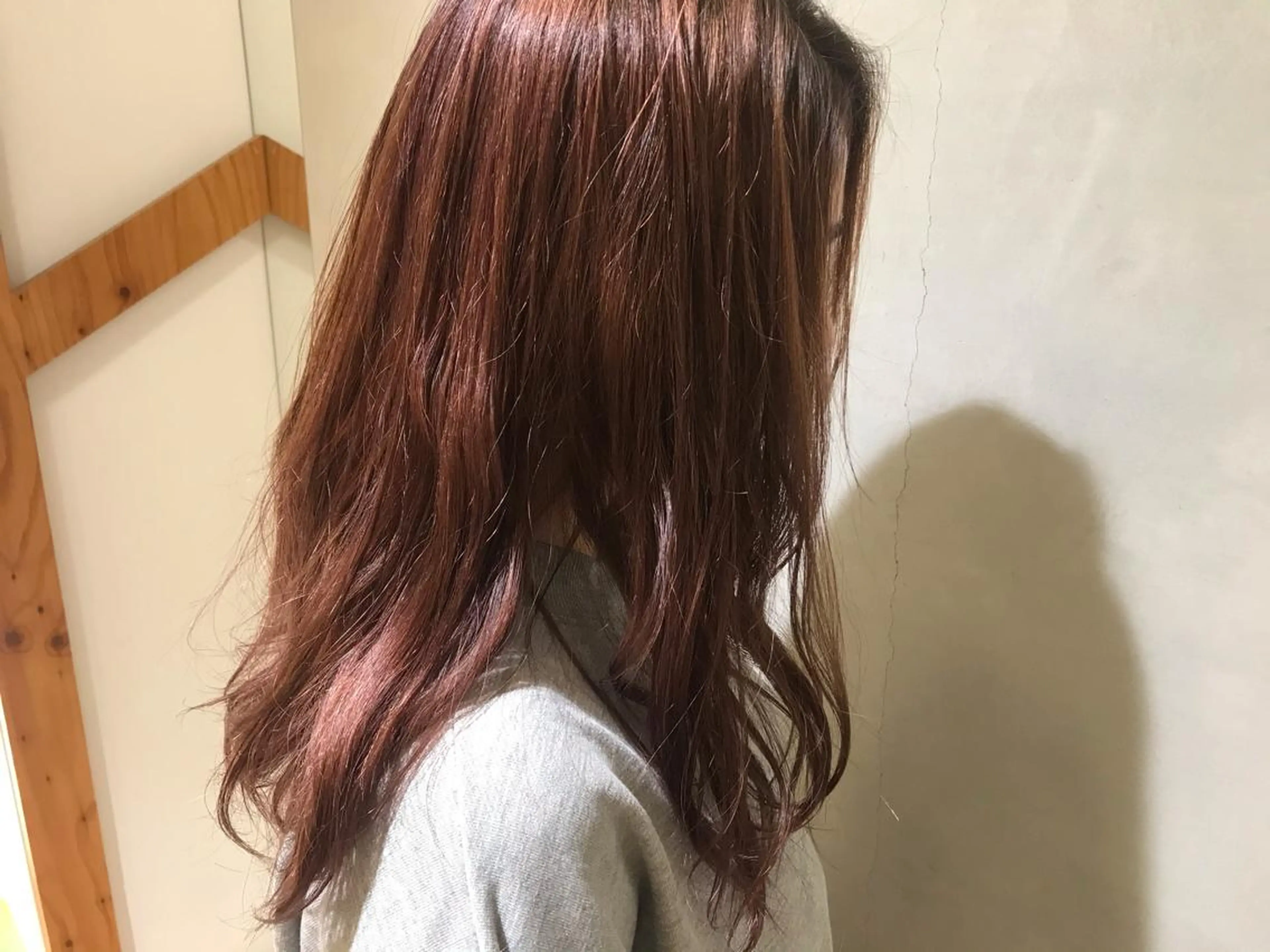 ロング カラー ベージュカラー 透明感カラー ピンクカラー ピンクベージュ 髪質改善/ボブ 🌻Mutsumiのヘアスタイル