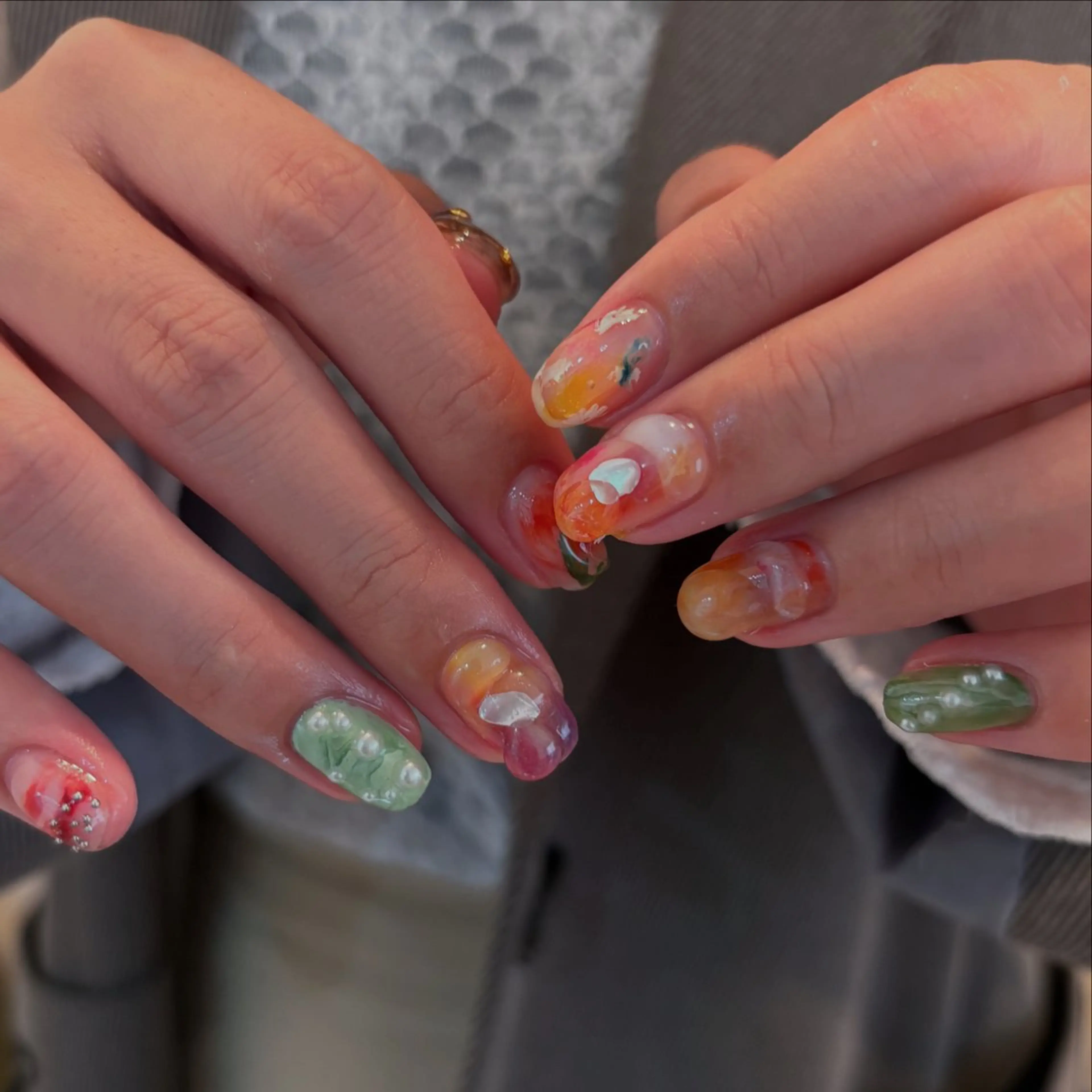 ネイル ハンドネイル フットネイル yuri / 個性派nailのネイルデザイン