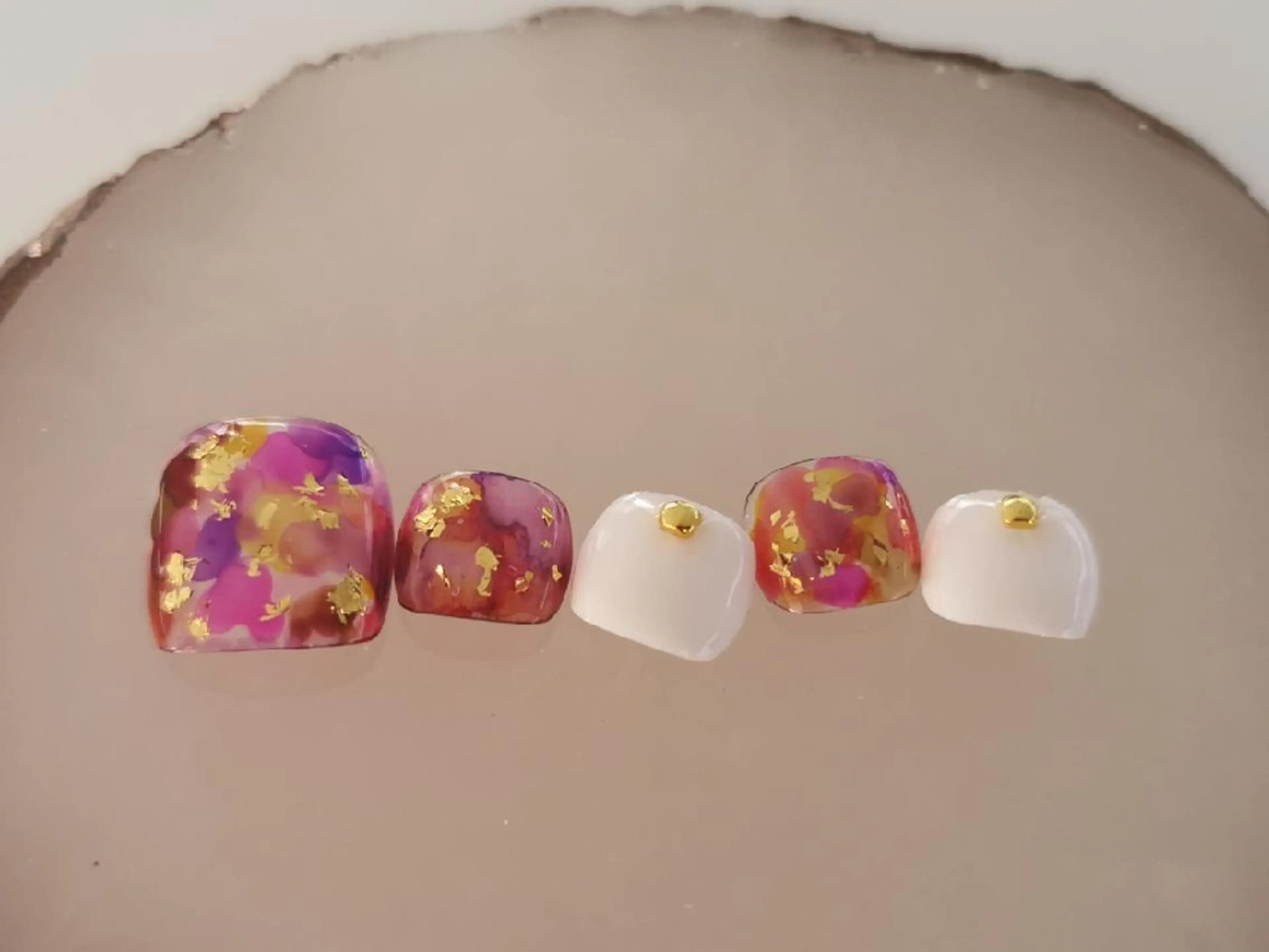 ネイル フットネイル 上福岡 らんらんのネイルデザイン