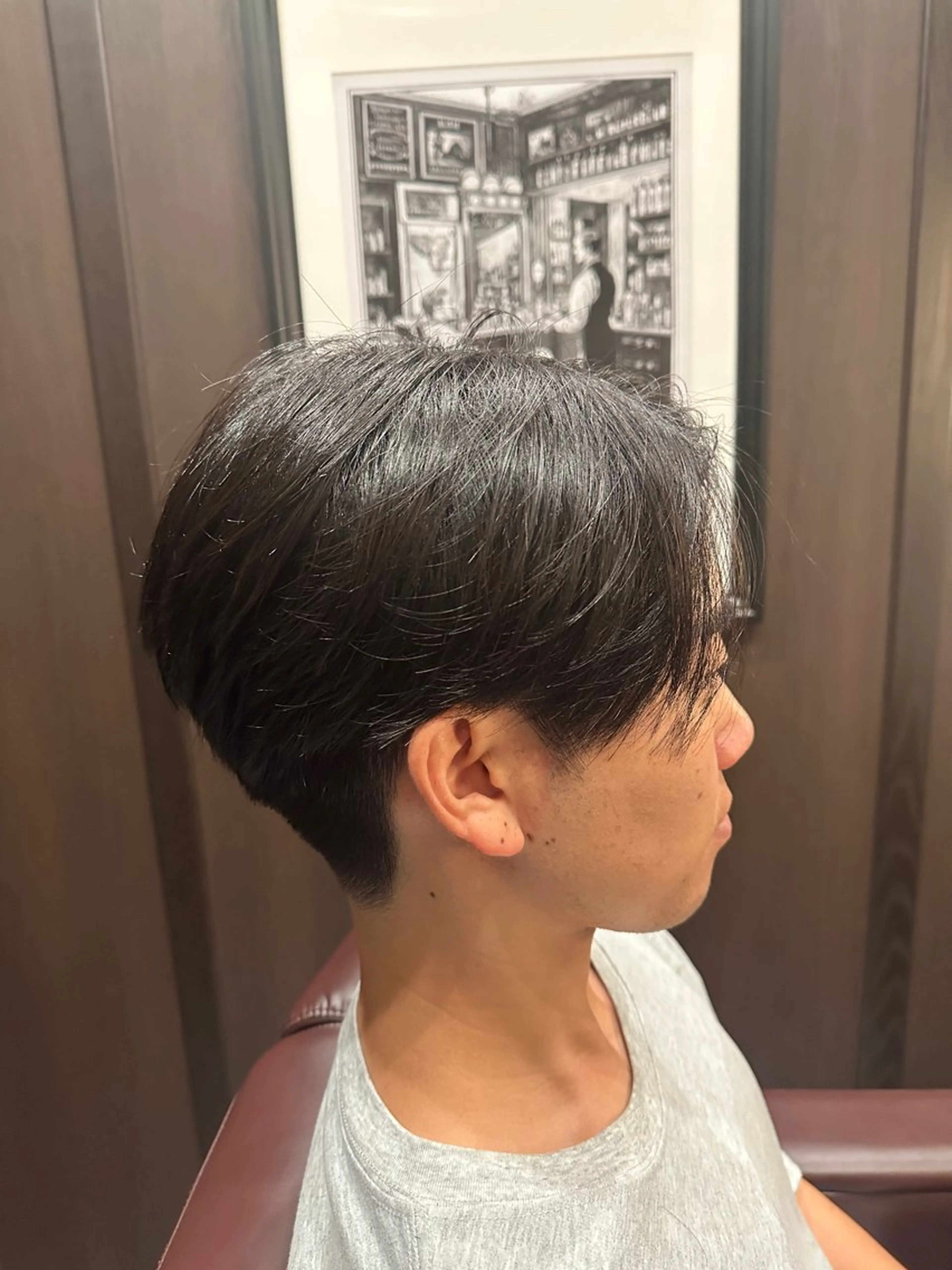 ミディアム メンズ 福満 拓のヘアスタイル