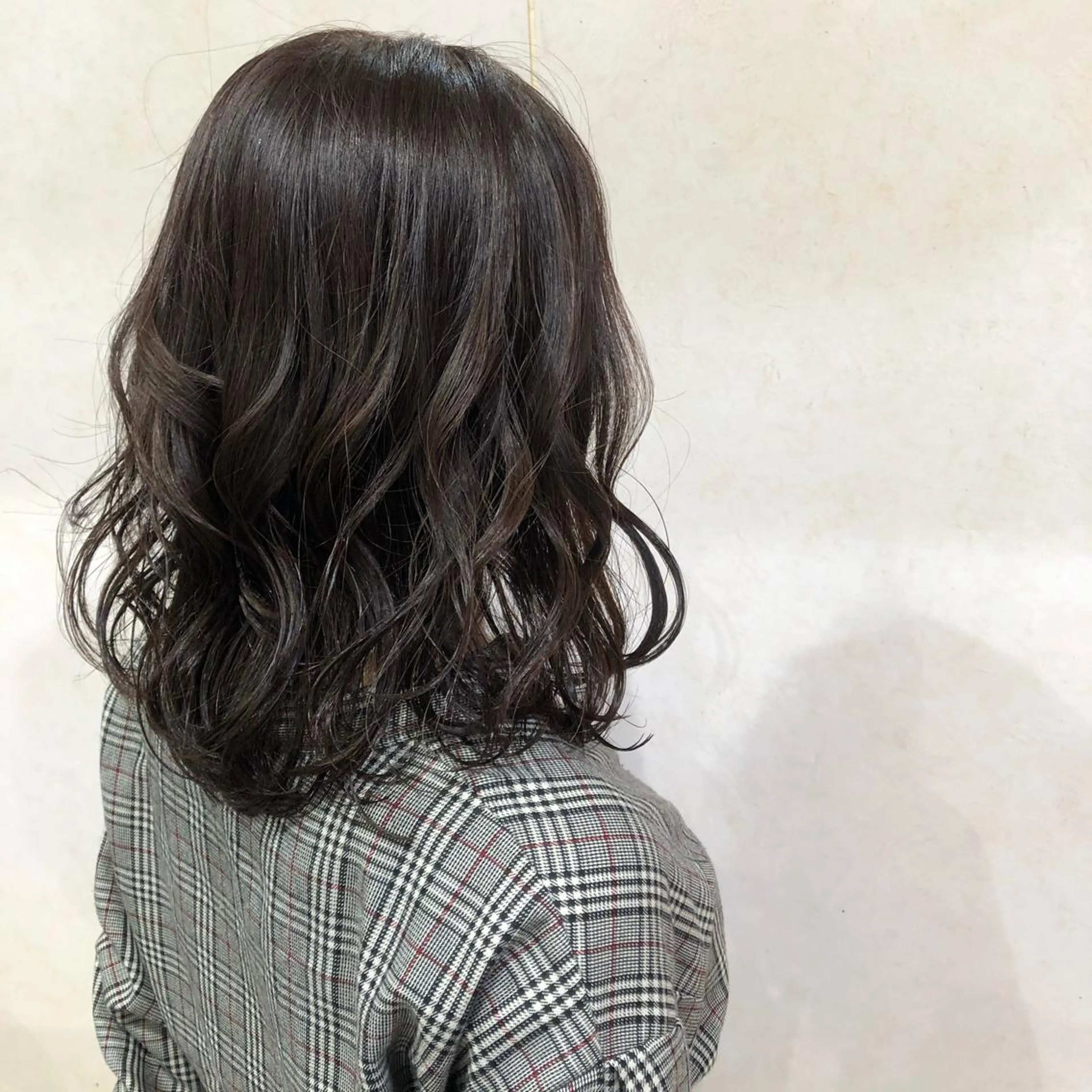 ミディアム 髪質改善 髪質改善カラーゆうひのヘアスタイル