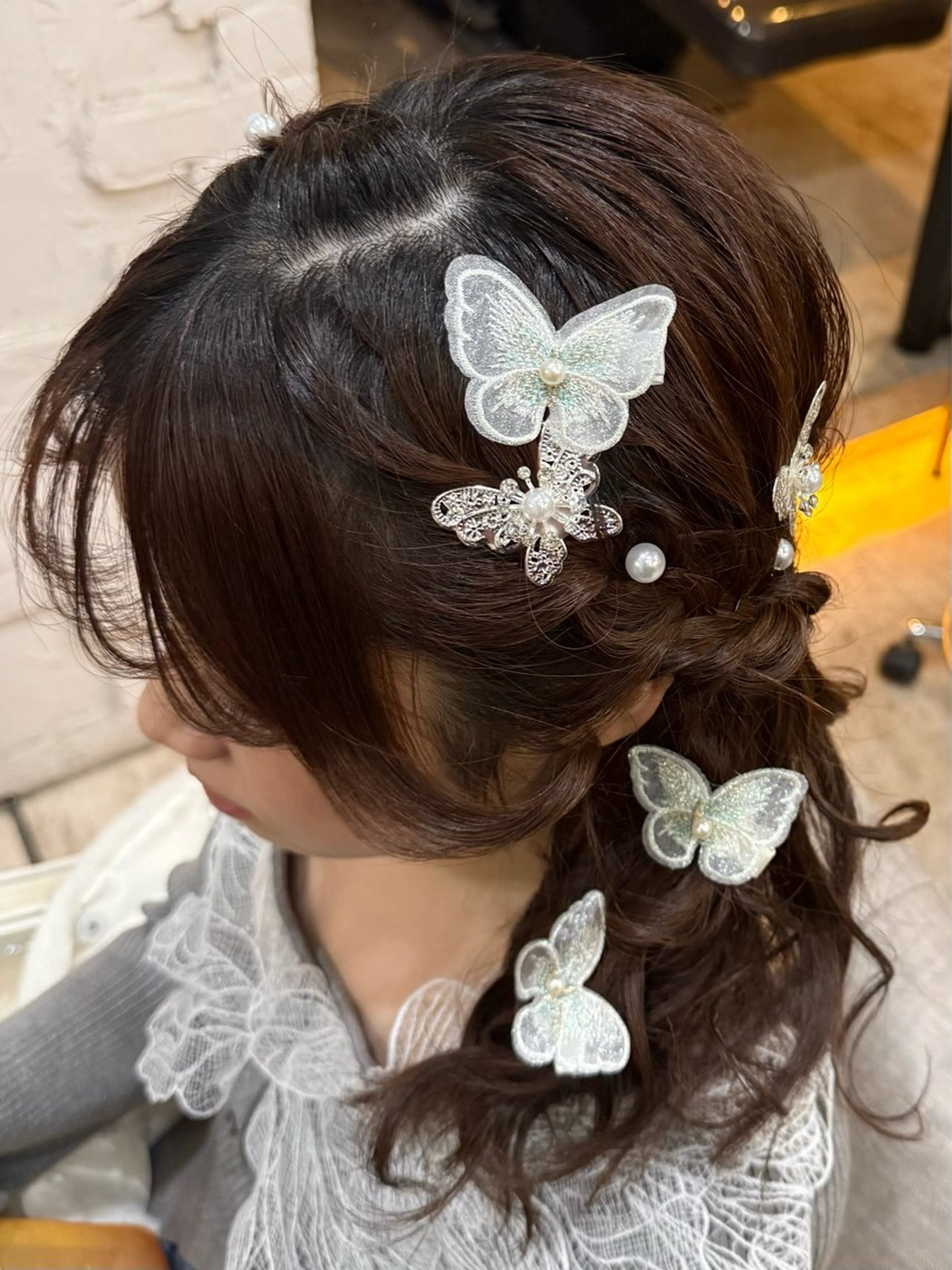 セミロング ヘアセット モデル様募集中/ 吉祥寺/ほえみのヘアスタイル