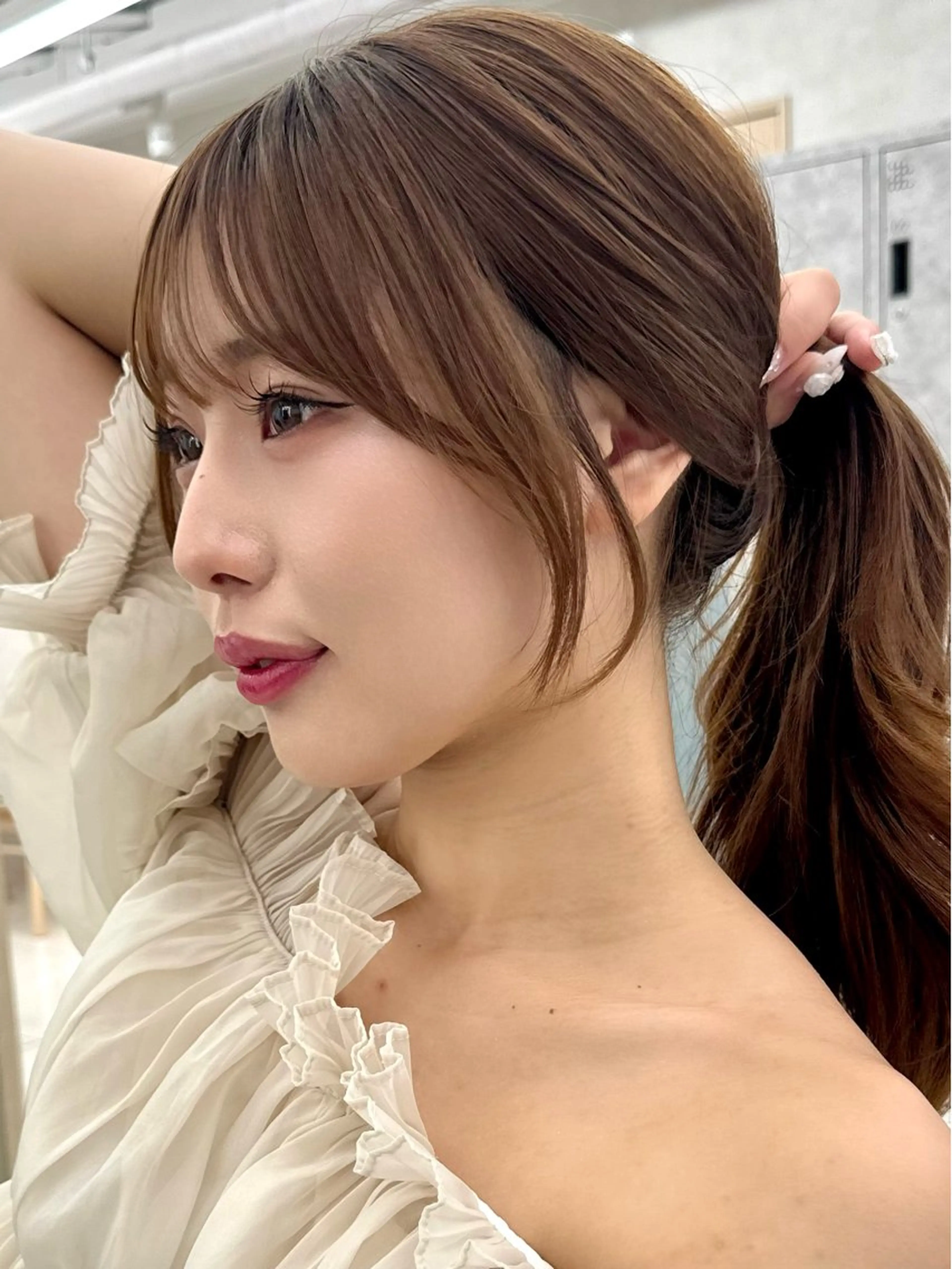 ロング カット 三鷹で1番ショート ボブをカットする新谷のヘアスタイル