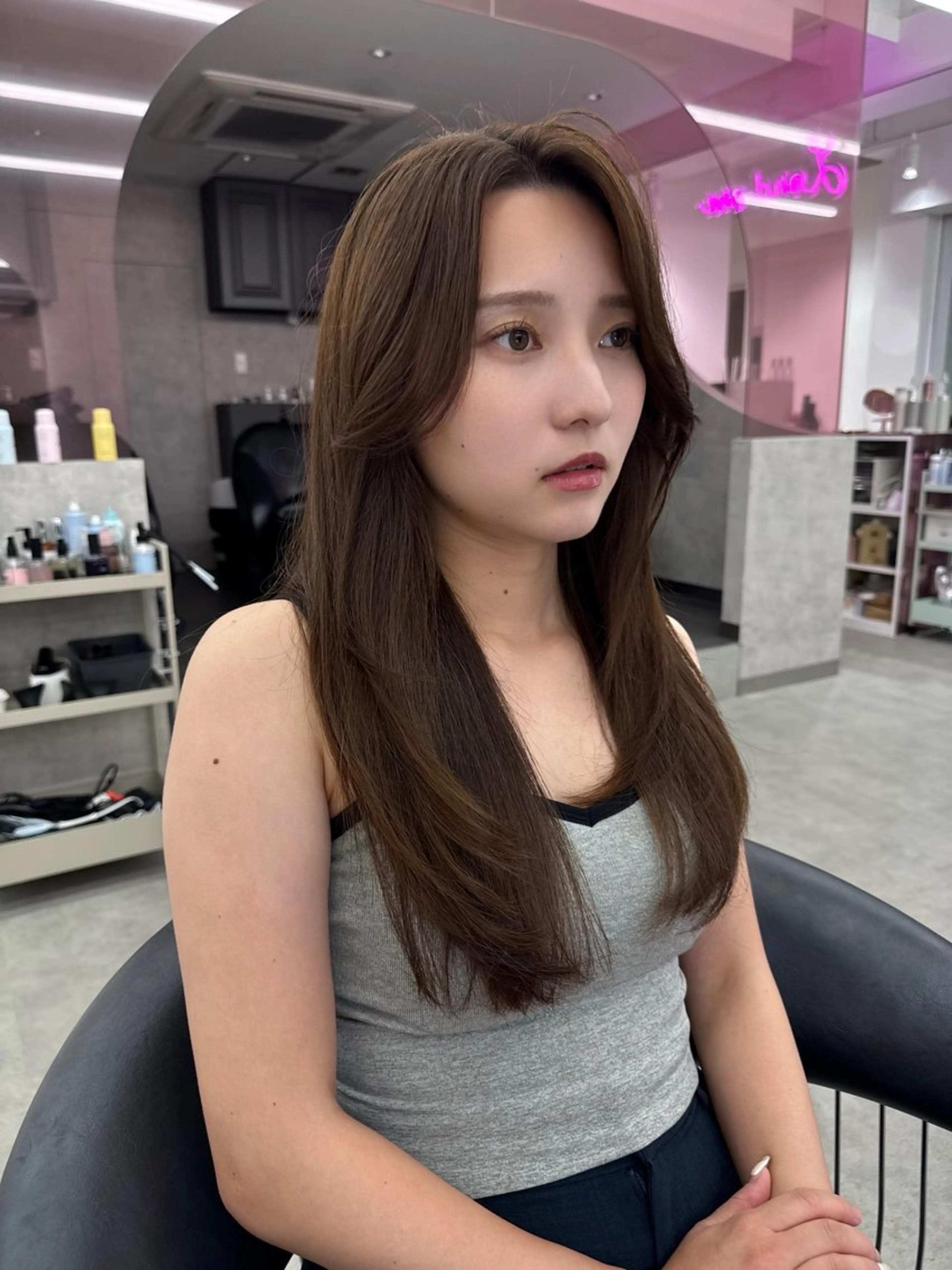 ロング トリートメント 古宅 曖良のヘアスタイル