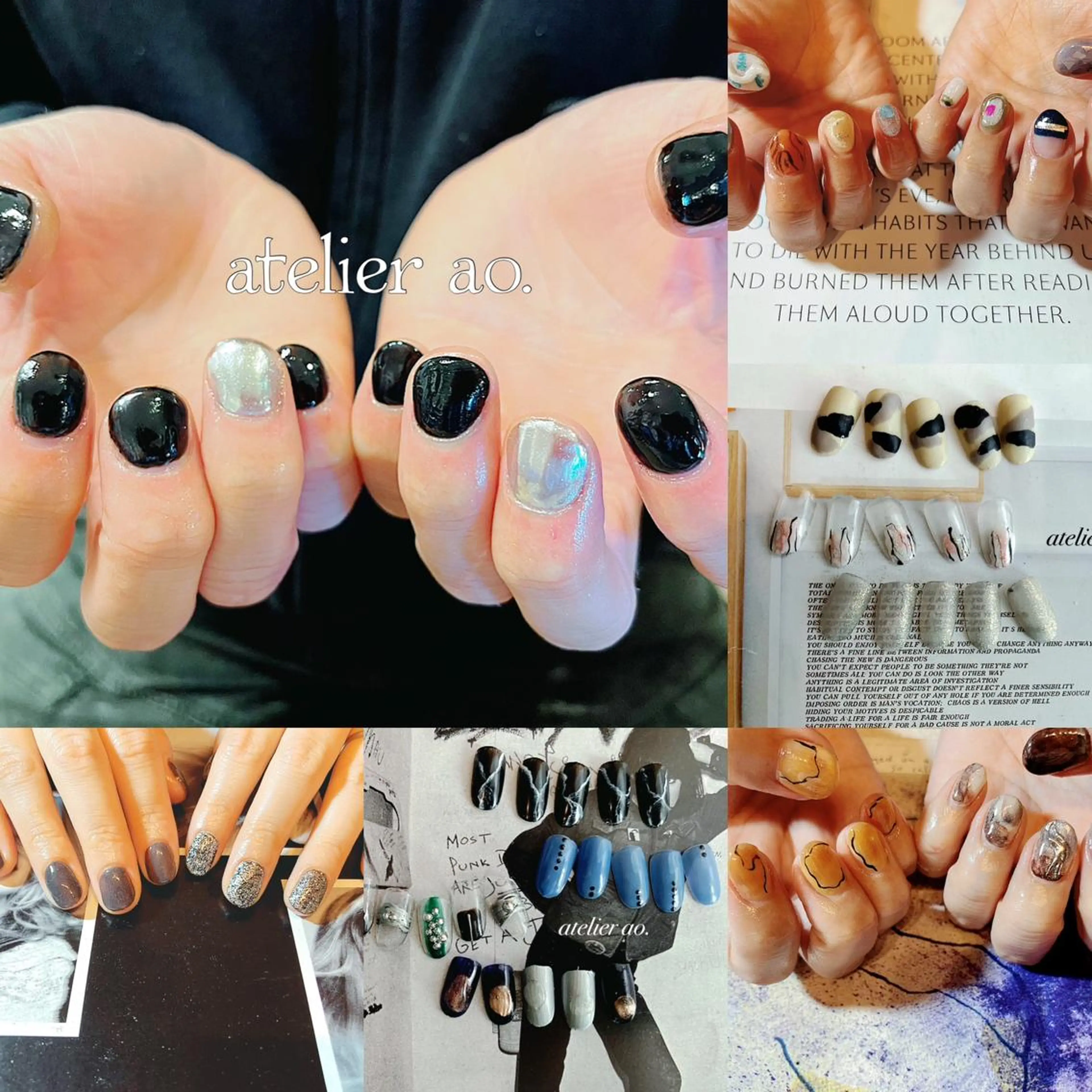 メンズ ネイル ハンドネイル セルフ脱毛 atelier aoのエステ・リラクイメージ