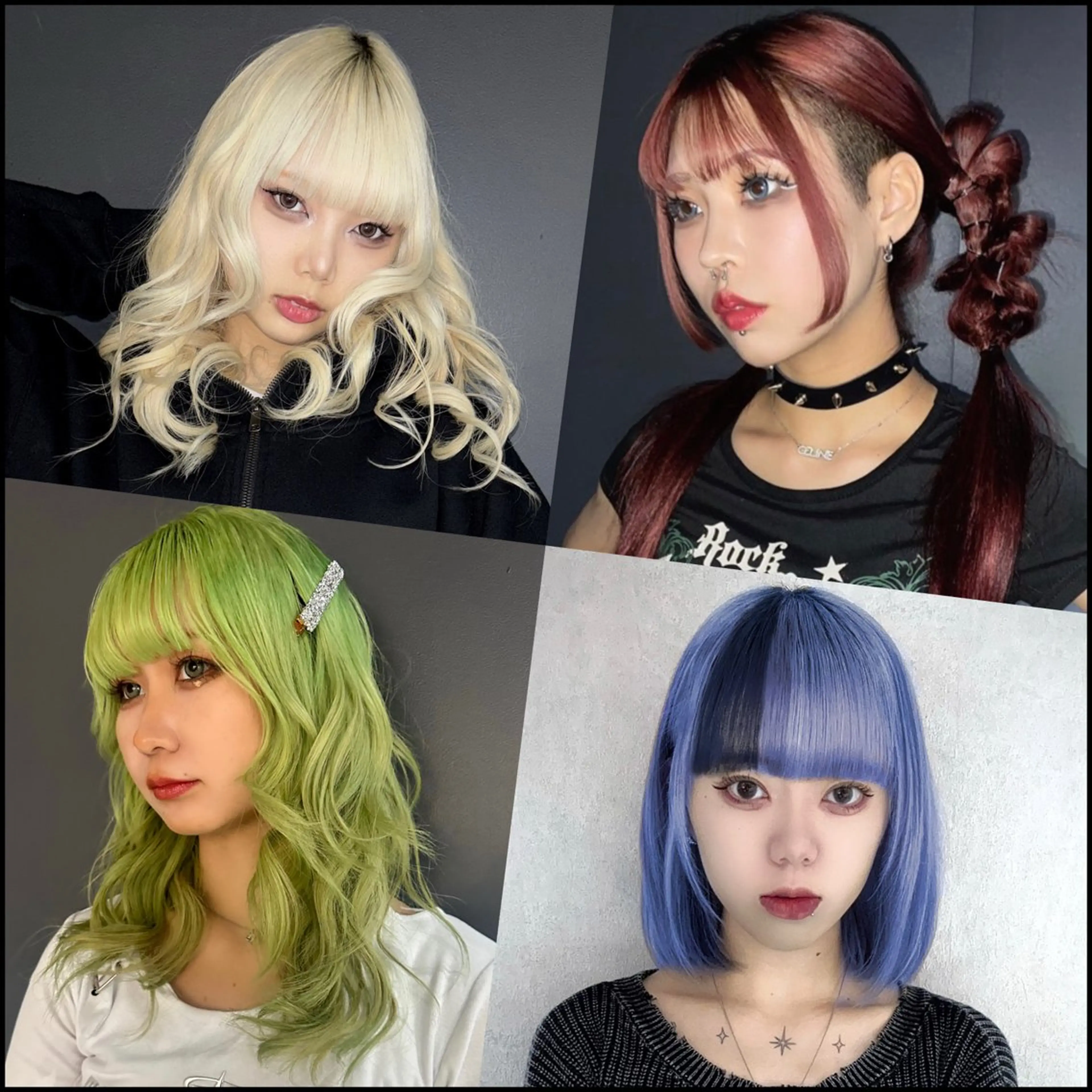 カラー デザインカラー ハイトーンカラー ヘアカラー ★デザインカラー ハイトーン ももか★のヘアスタイル