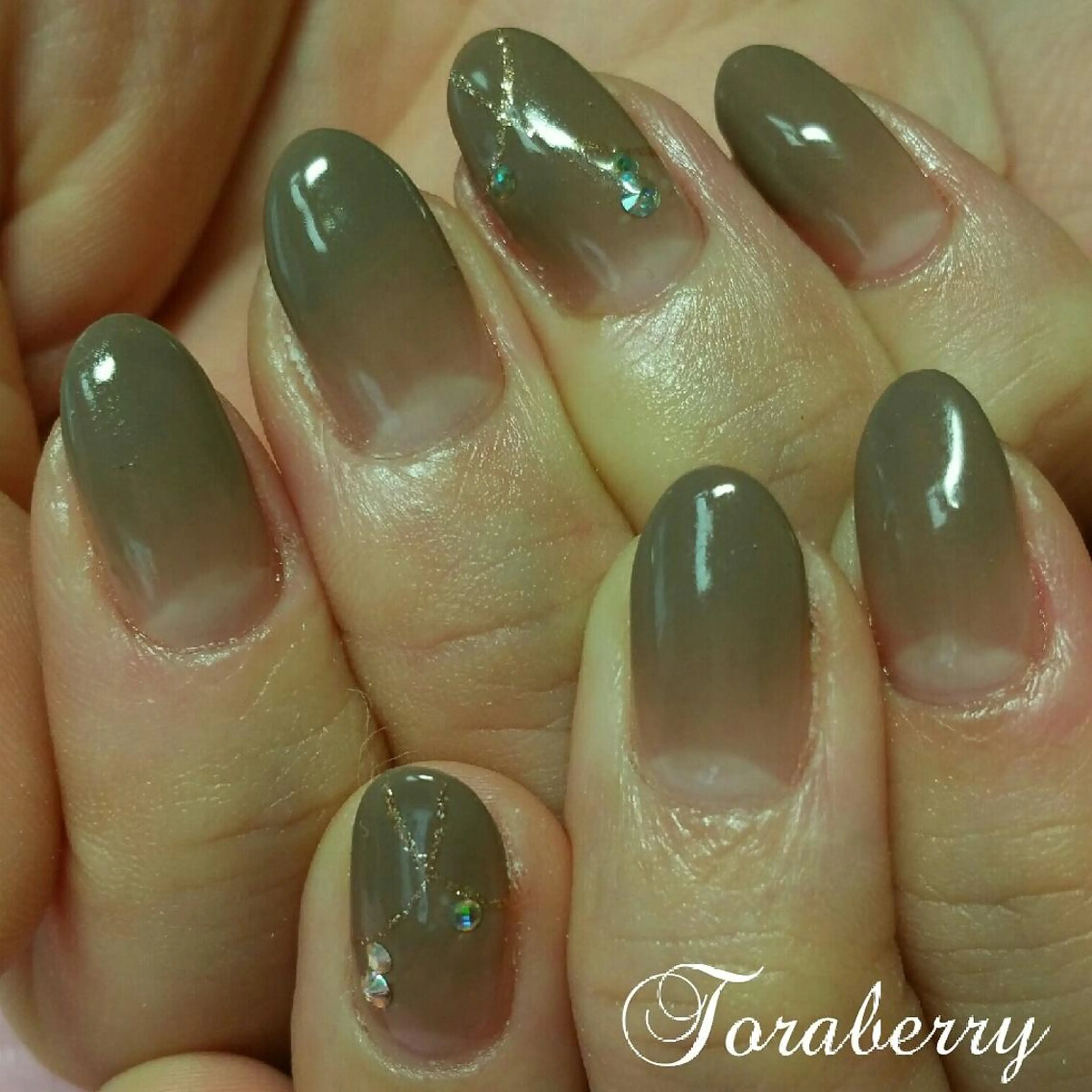 ネイル グラデーション ハンドネイル ネイリスト なつみのネイルデザイン