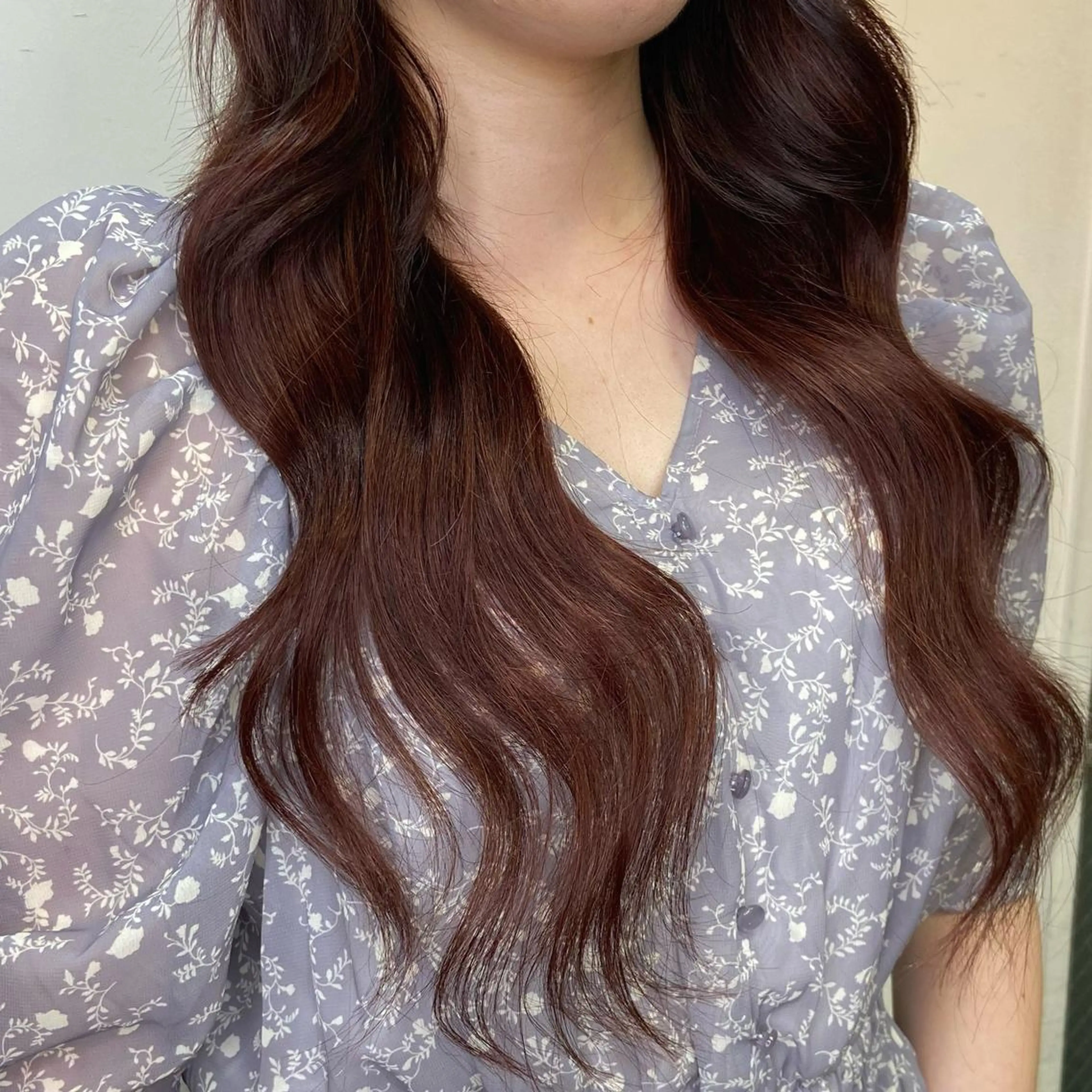 ロング カラー プルエクステ エクステ RI MAのヘアスタイル