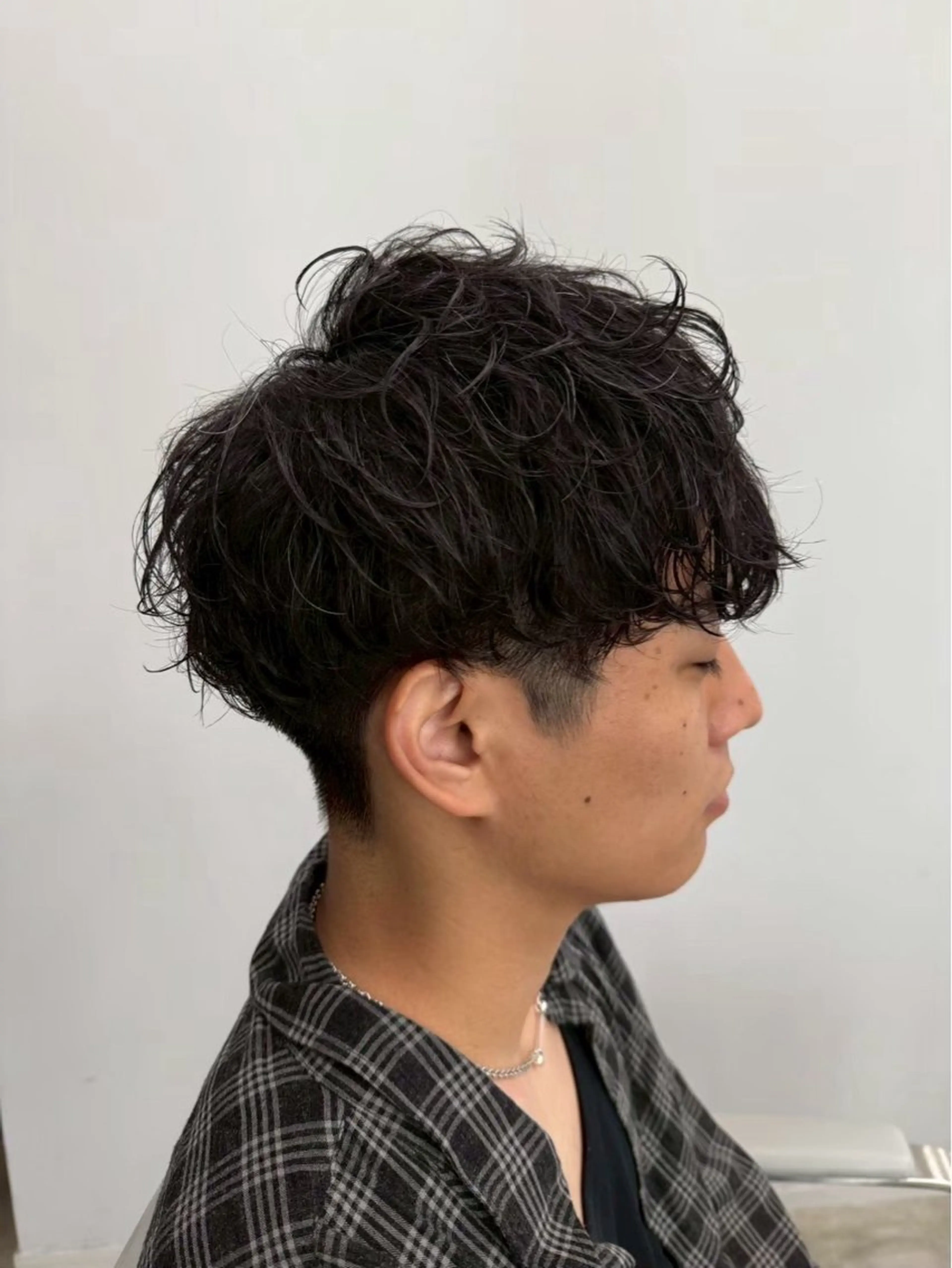 ショート パーマ メンズ 博多メンズヘア特化 ベップハルキのヘアスタイル