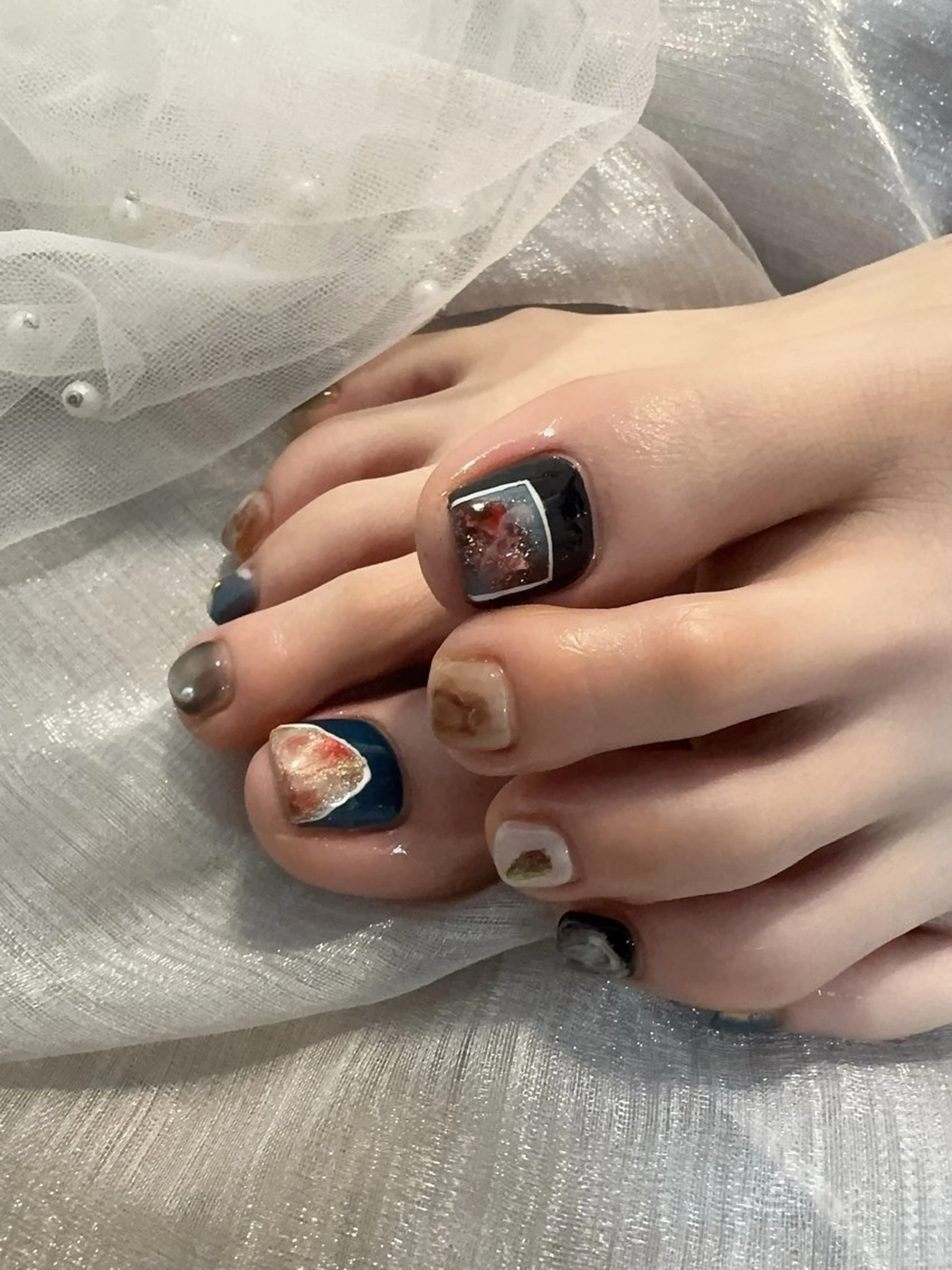 ネイル フットネイル ＆ME アンドミーのネイルデザイン