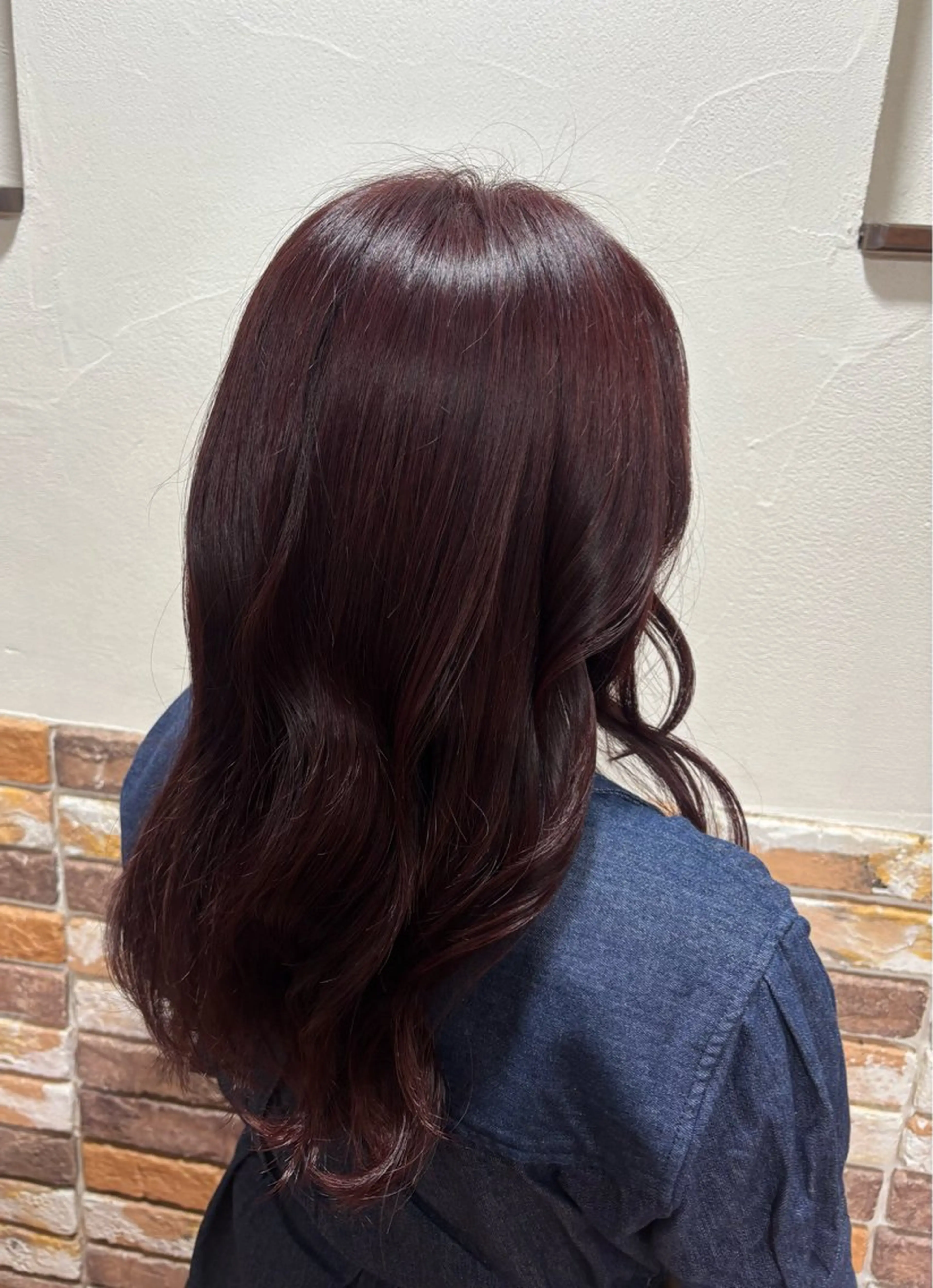 ロング カラー ヘアカラー 艶カラー✨️ りなこのヘアスタイル