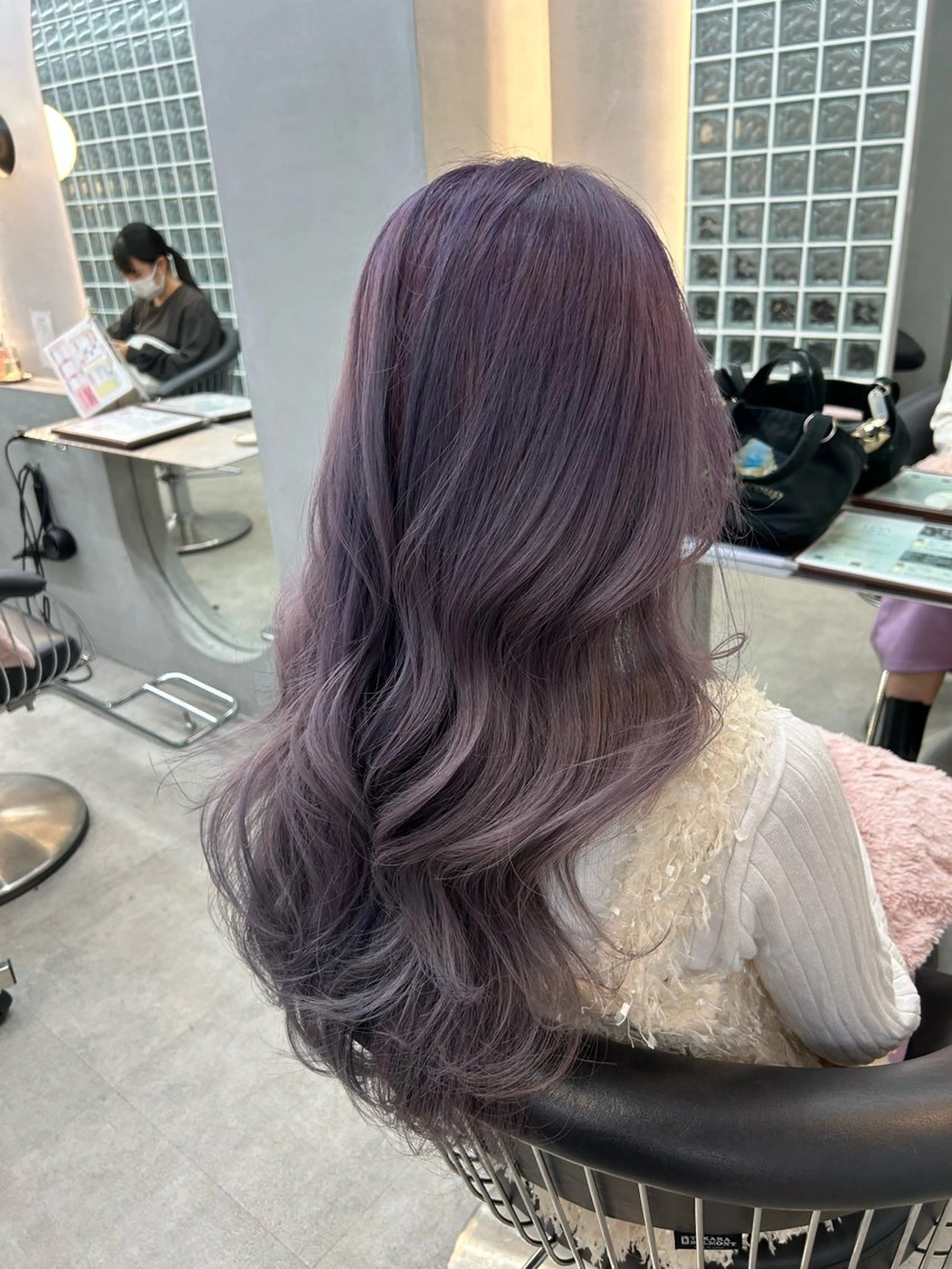 ロング レイヤー/艶髪 縮毛矯正🌱  赤石のヘアスタイル