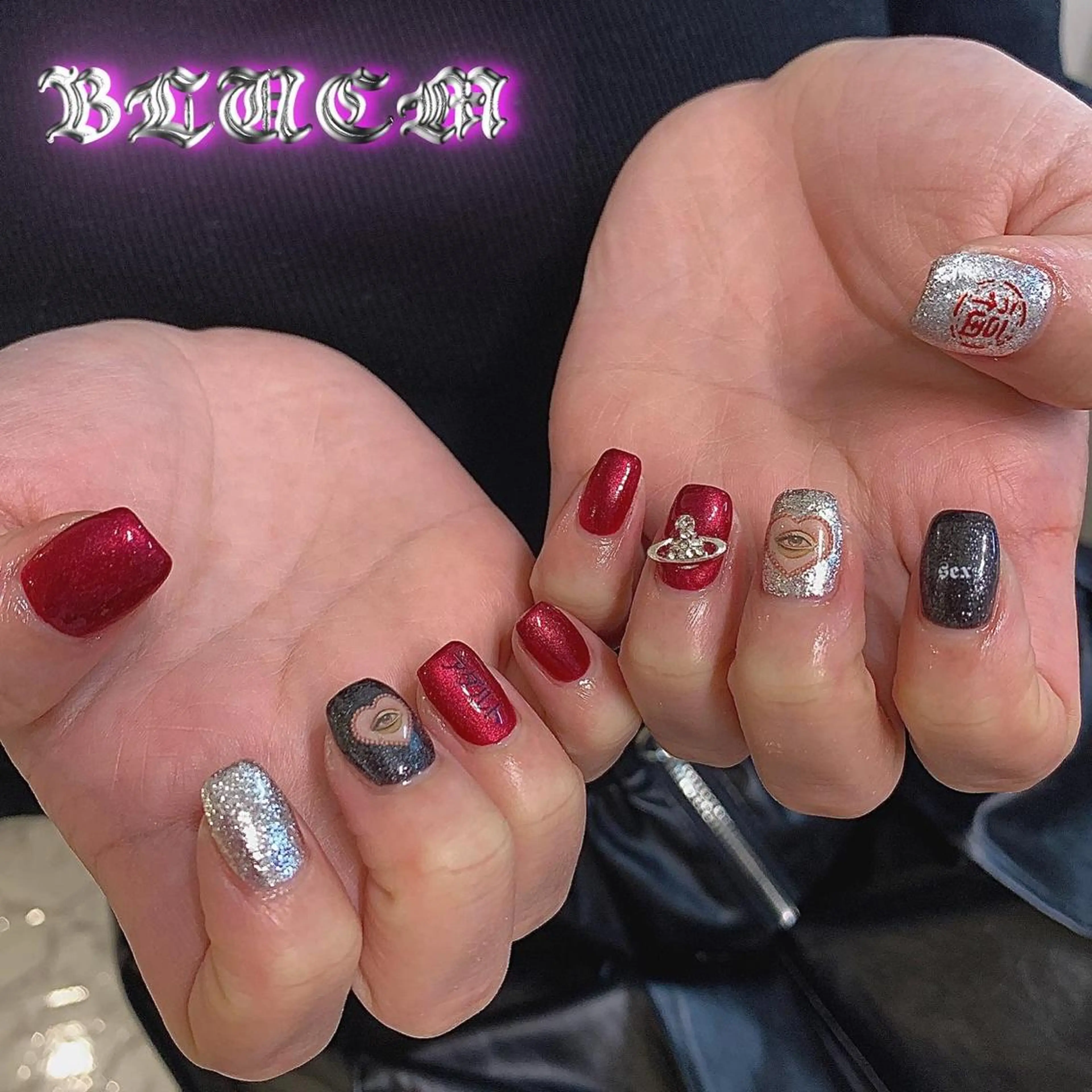 ネイル ハンドネイル BLUEM なな🐶のネイルデザイン