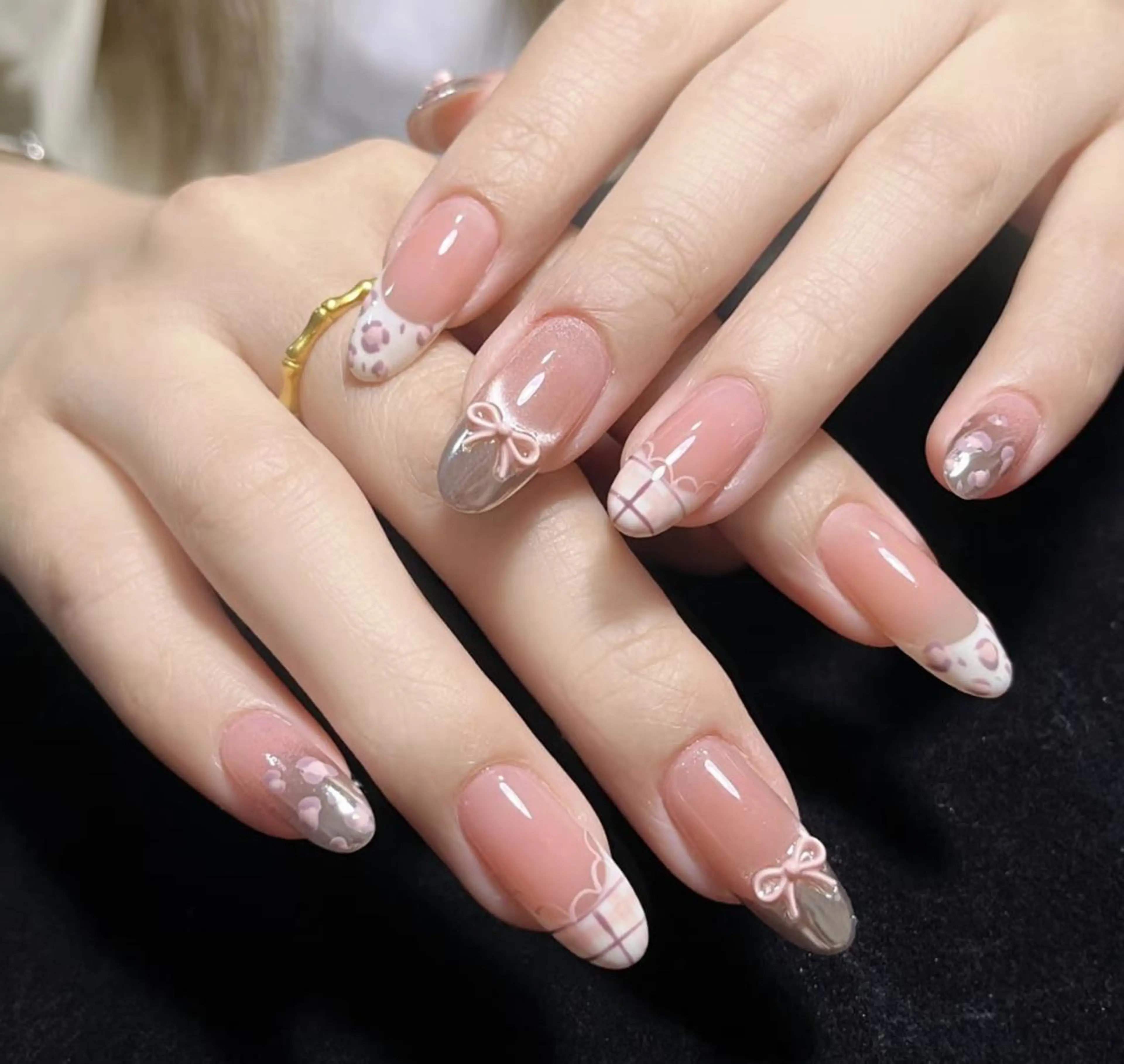 ネイル ハンドネイル 🎀 UU_nailのネイルデザイン