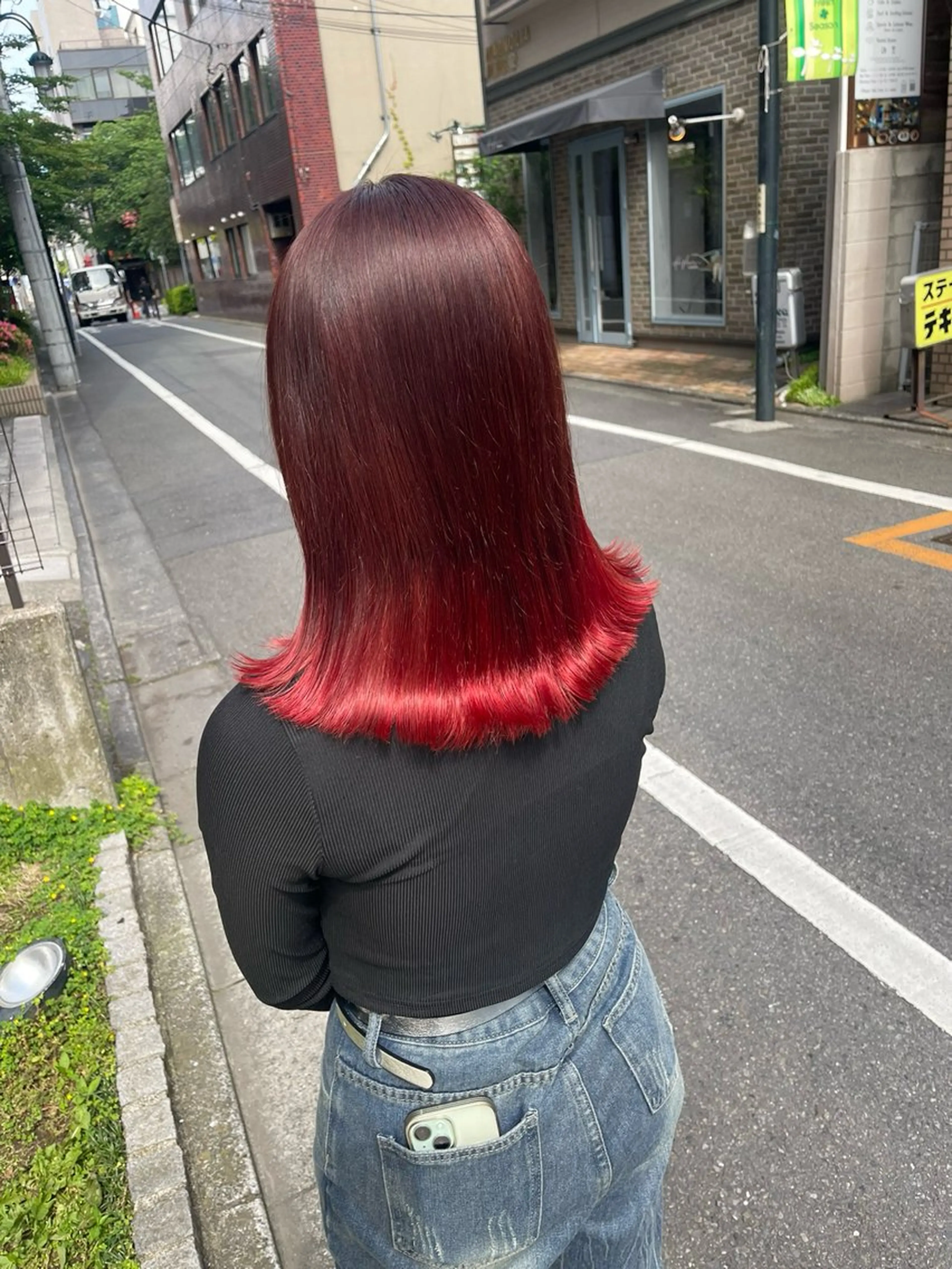 カラー 🐣Ash国立 秋葉美月🐣のヘアスタイル