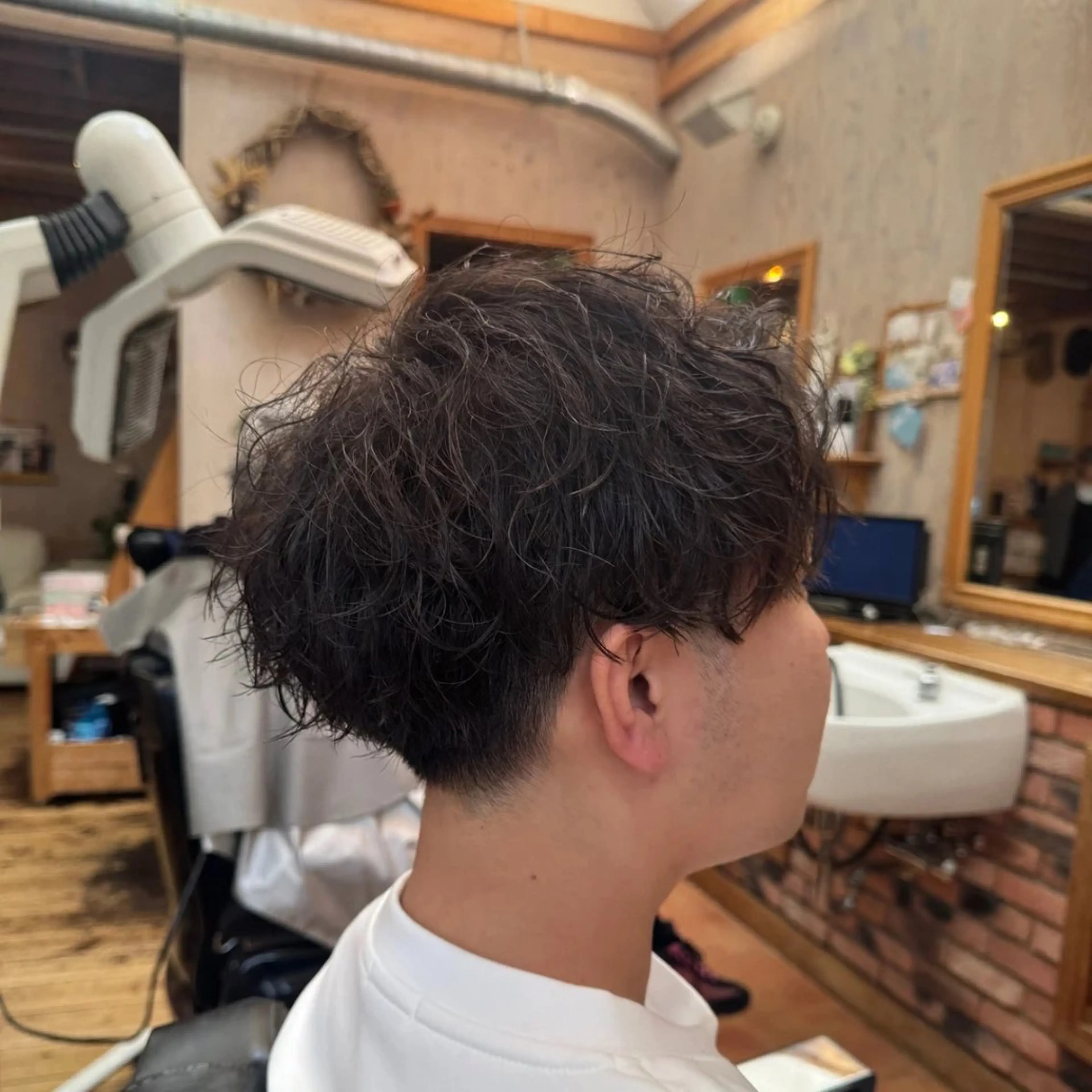 パーマ メンズ メンズパーマ MY FIRST大山 一輔のヘアスタイル