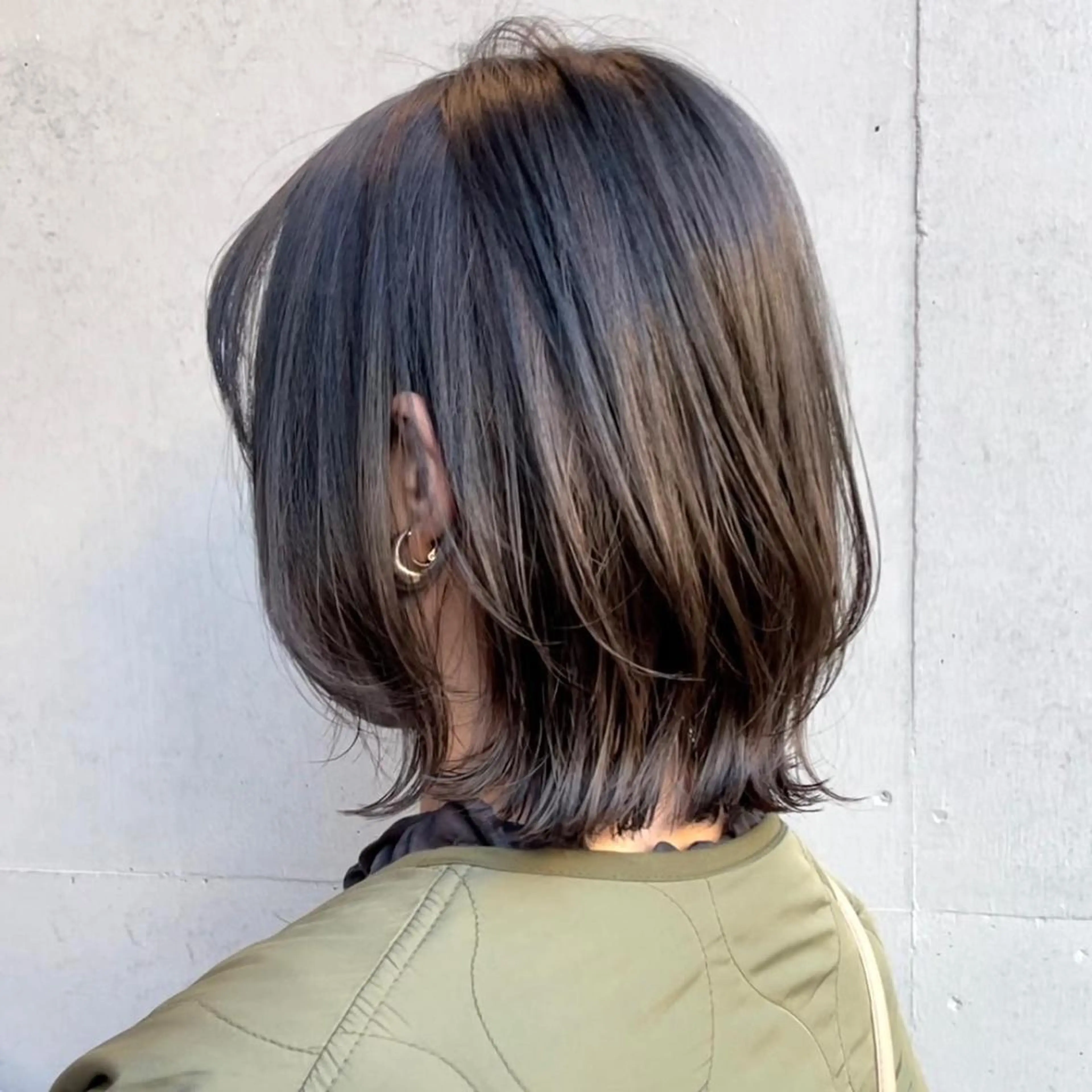 ショート カラー ボブレイヤー ボブ レイヤーカット カット ヘアカラー トリートメント 森本 裕太 / ボブのヘアスタイル