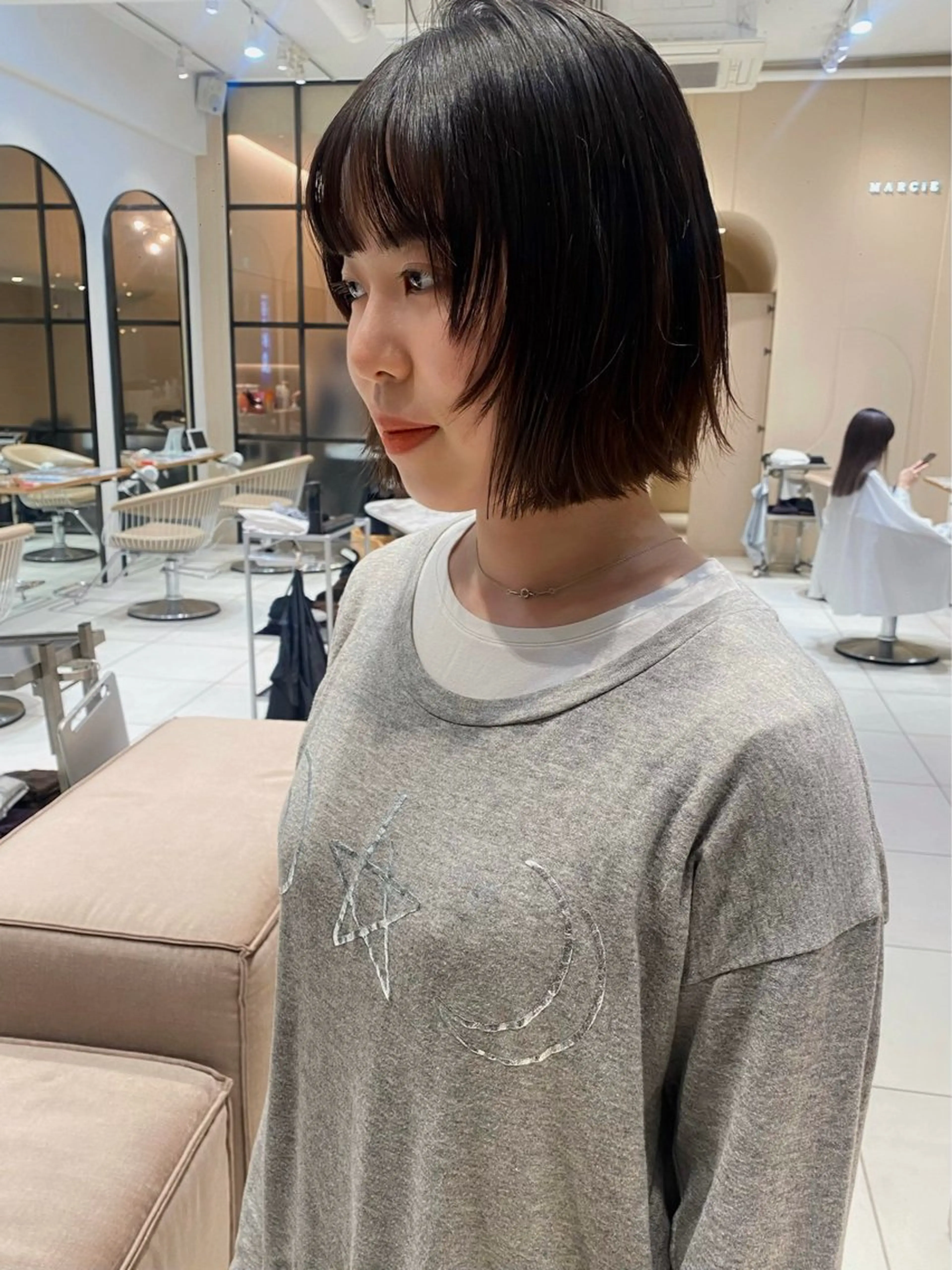 大人気ボブカット ＋ イルミナカラーの写真