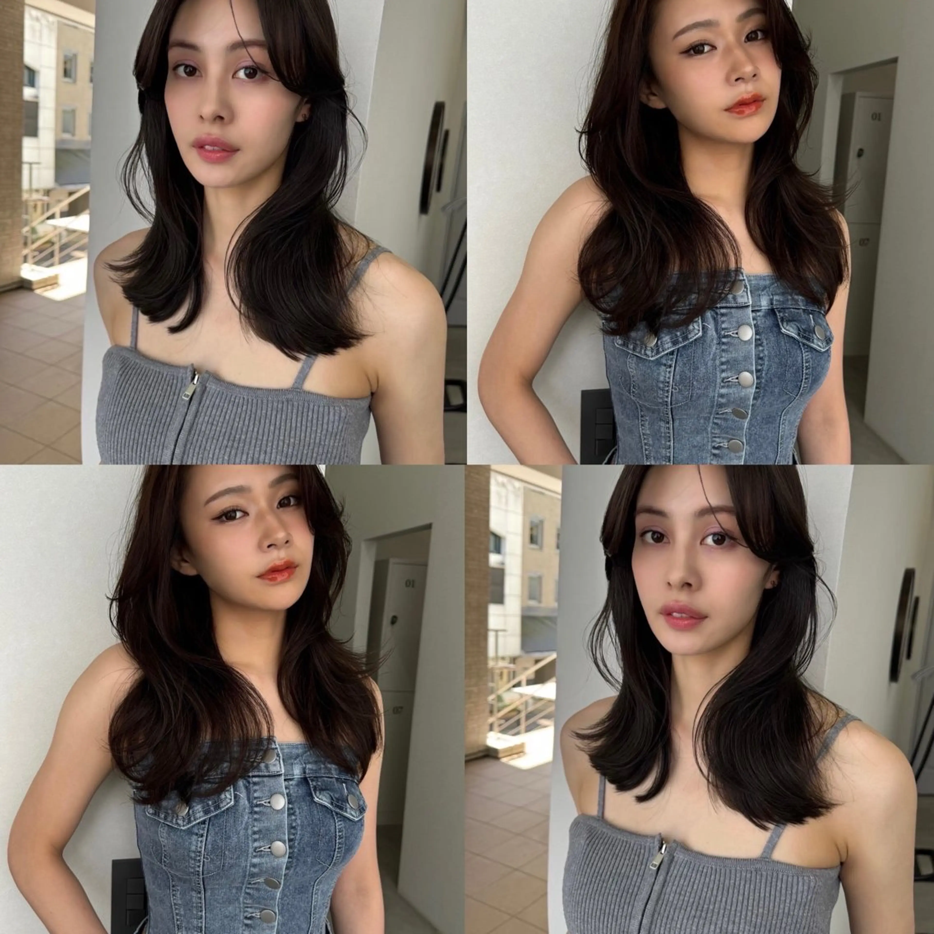 カラー ヘアカラー 姫田 ひよりのヘアスタイル
