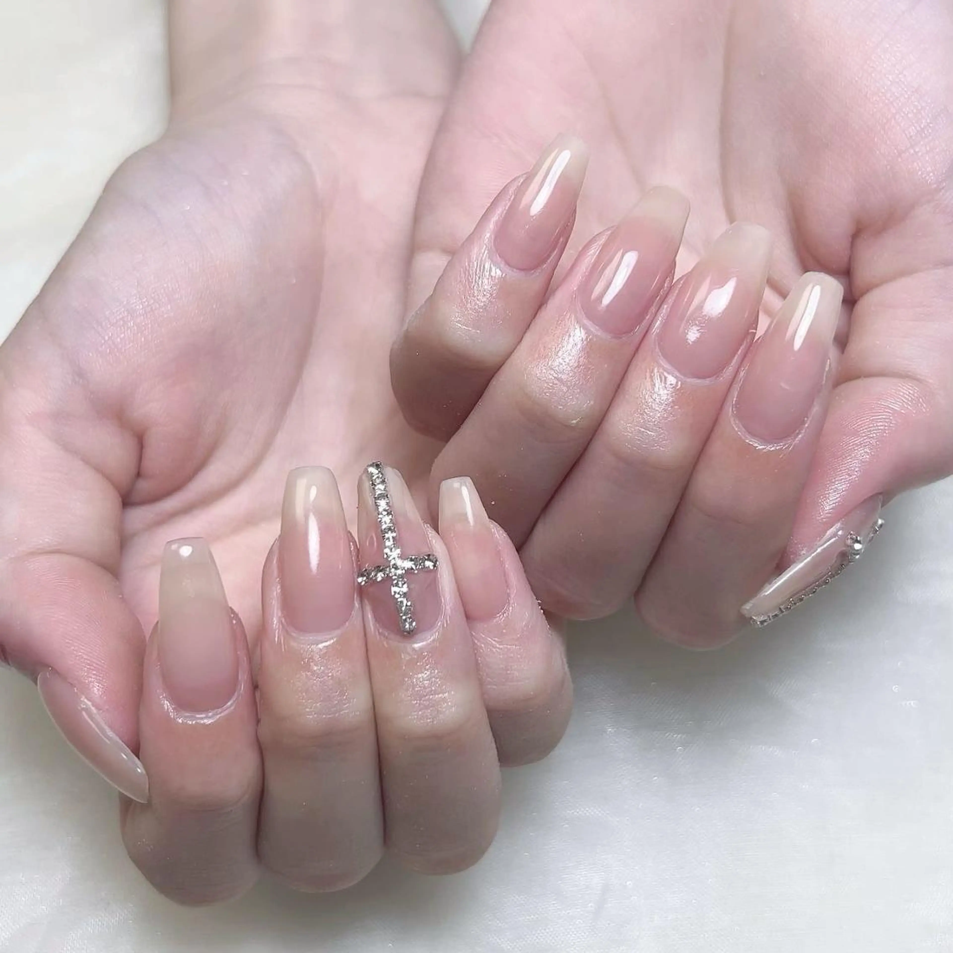 メンズ ネイル ワンカラーネイル NAILサロン 木にいるのネイルデザイン