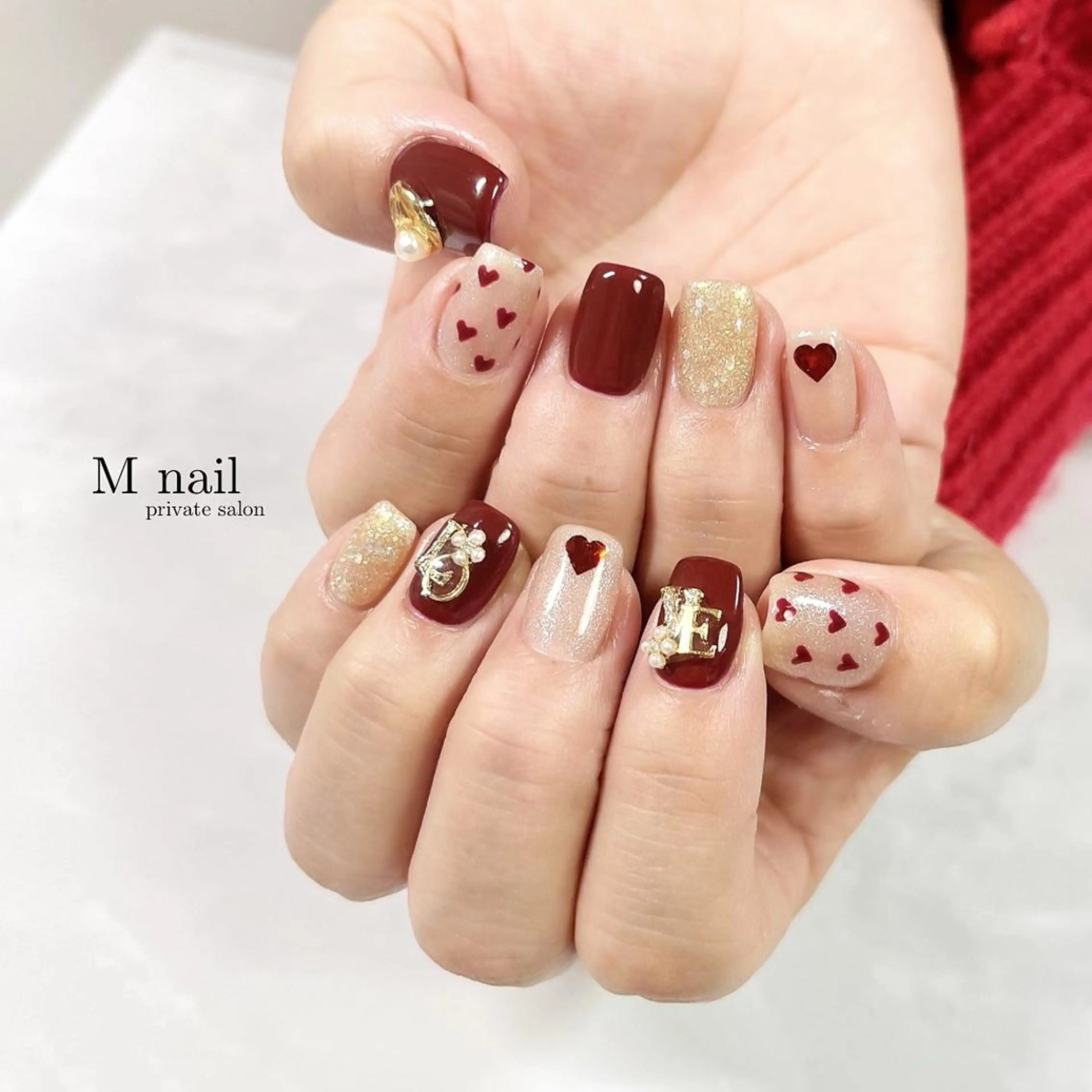 ネイル ハンドネイル M　nail所属・M nailのネイルデザイン