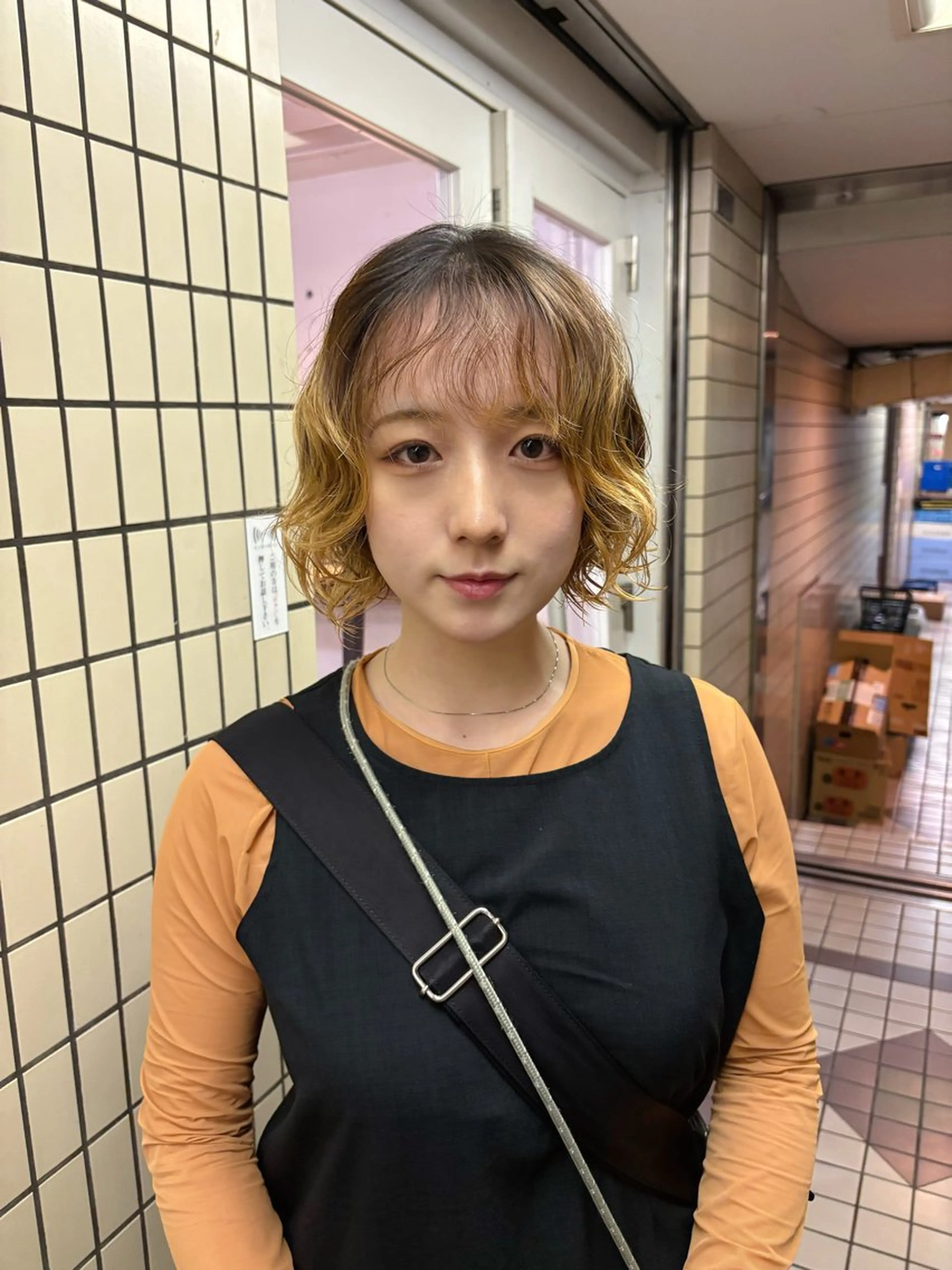 ミディアム パーマ カット パーマ kaito パーマ募集！🔵のヘアスタイル